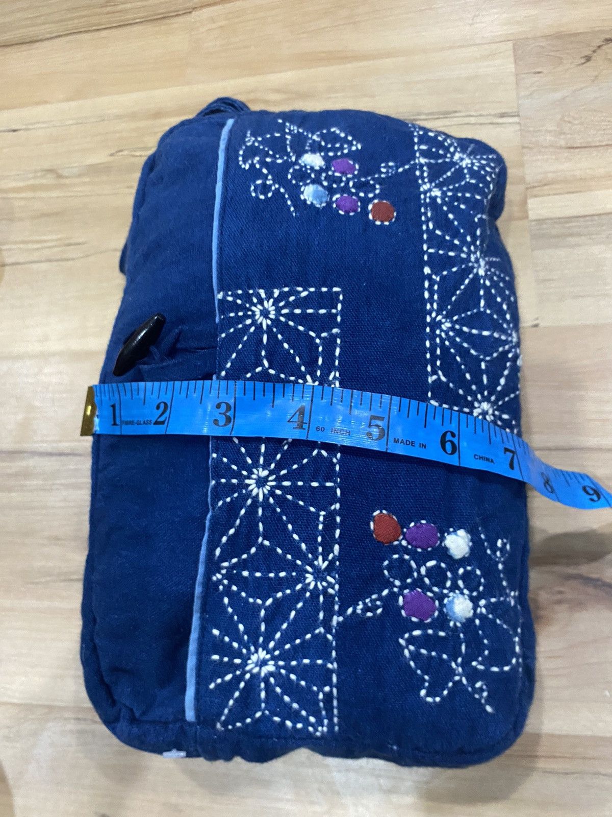 Japanese Brand × Kapital Japanese Shashiko indigo blue Japan clutch bag Size ONE SIZE - 4 Thumbnail
