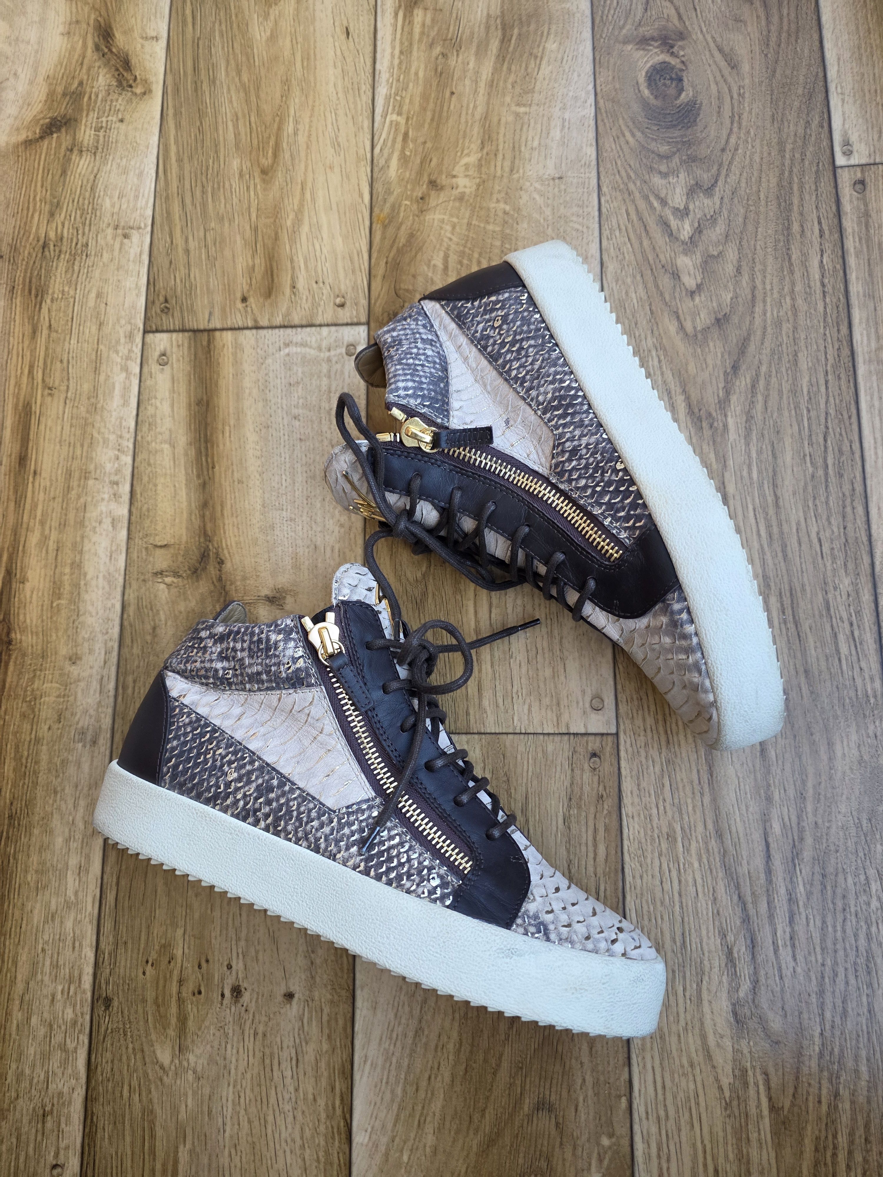 Giuseppe Zanotti Giuseppe Zanotti High Top Sneakers Size US 9 / EU 42 - 4 Thumbnail