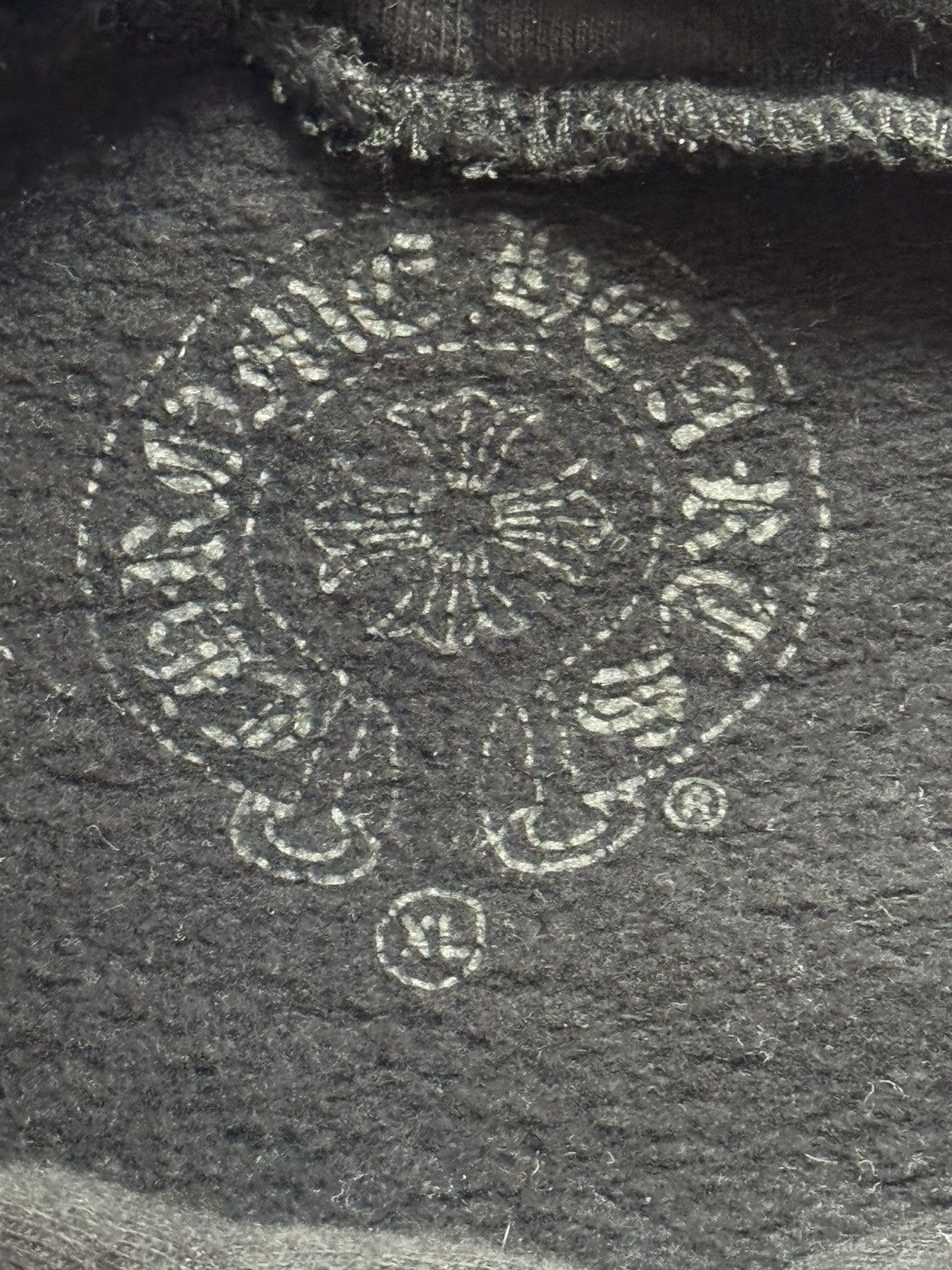 Chrome Hearts Chrome Hearts Flame Sleeve Hoodie(Black/L) Size US L / EU 52-54 / 3 - 14 Thumbnail
