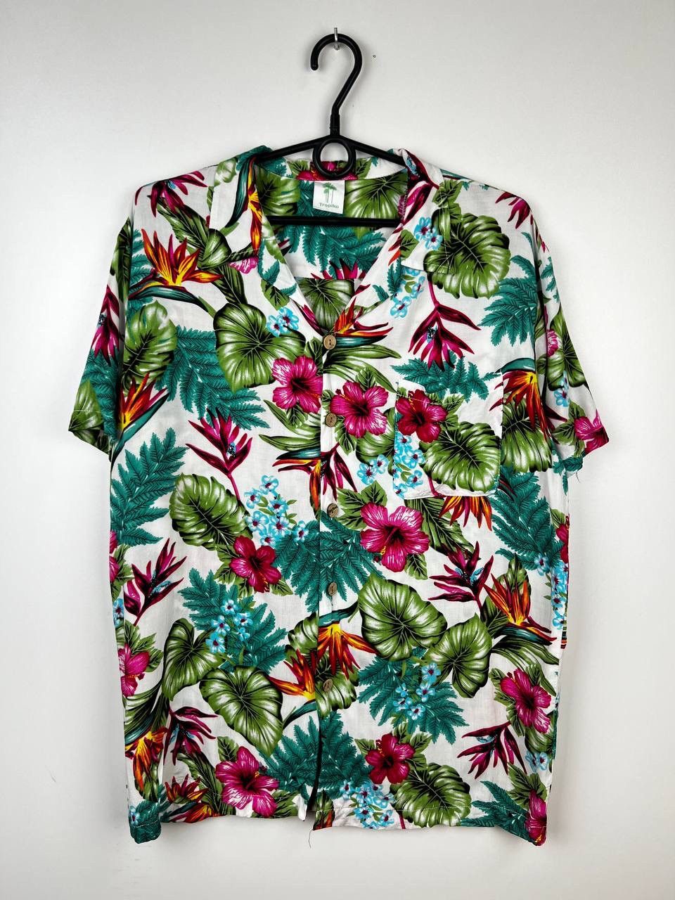 Vintage Flowers Hawaii crazy shirts size XL Size US XL / EU 56 / 4 - 1 Thumbnail