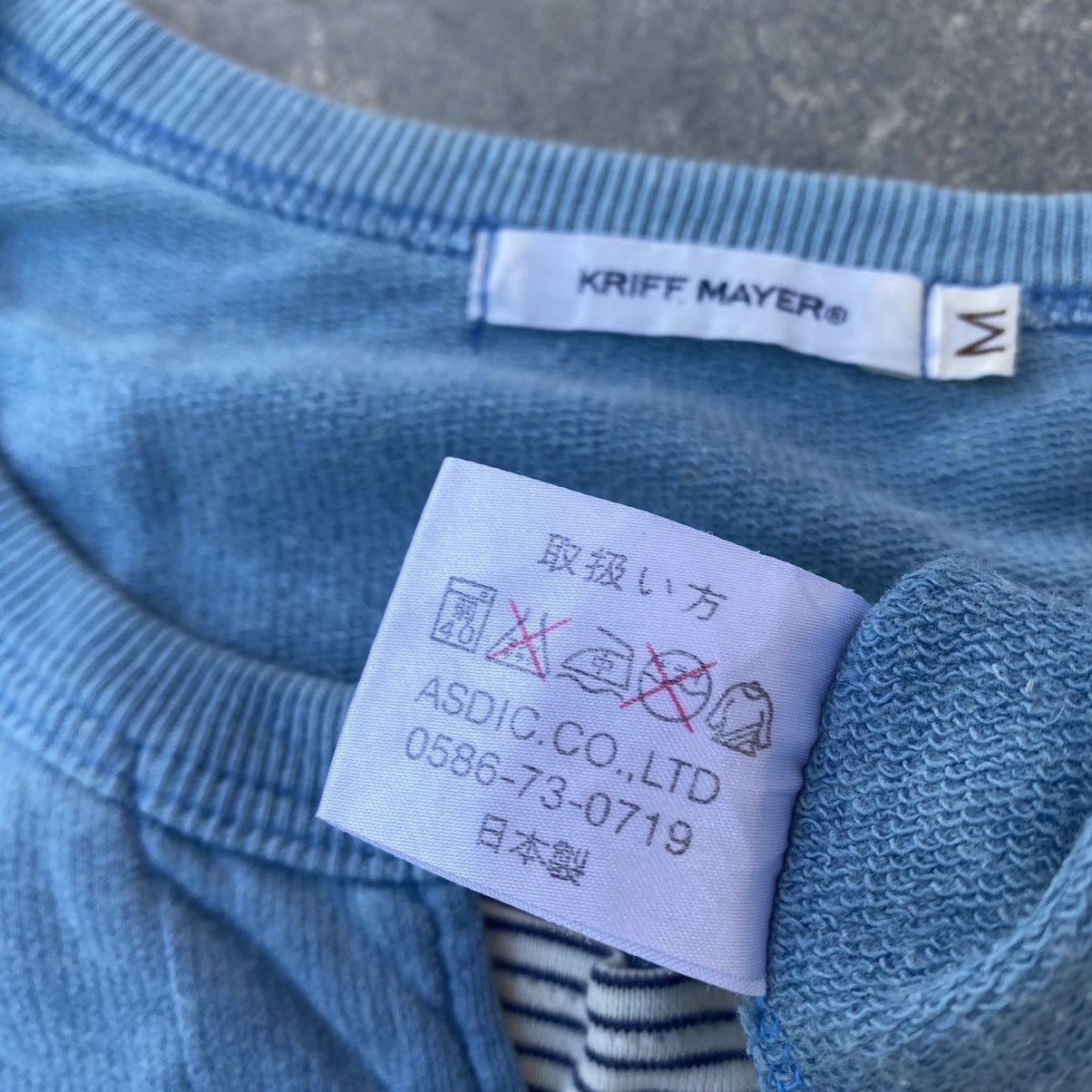 Japanese Brand KRIFF MAYER Hippies tee Size US M / EU 48-50 / 2 - 6 Thumbnail