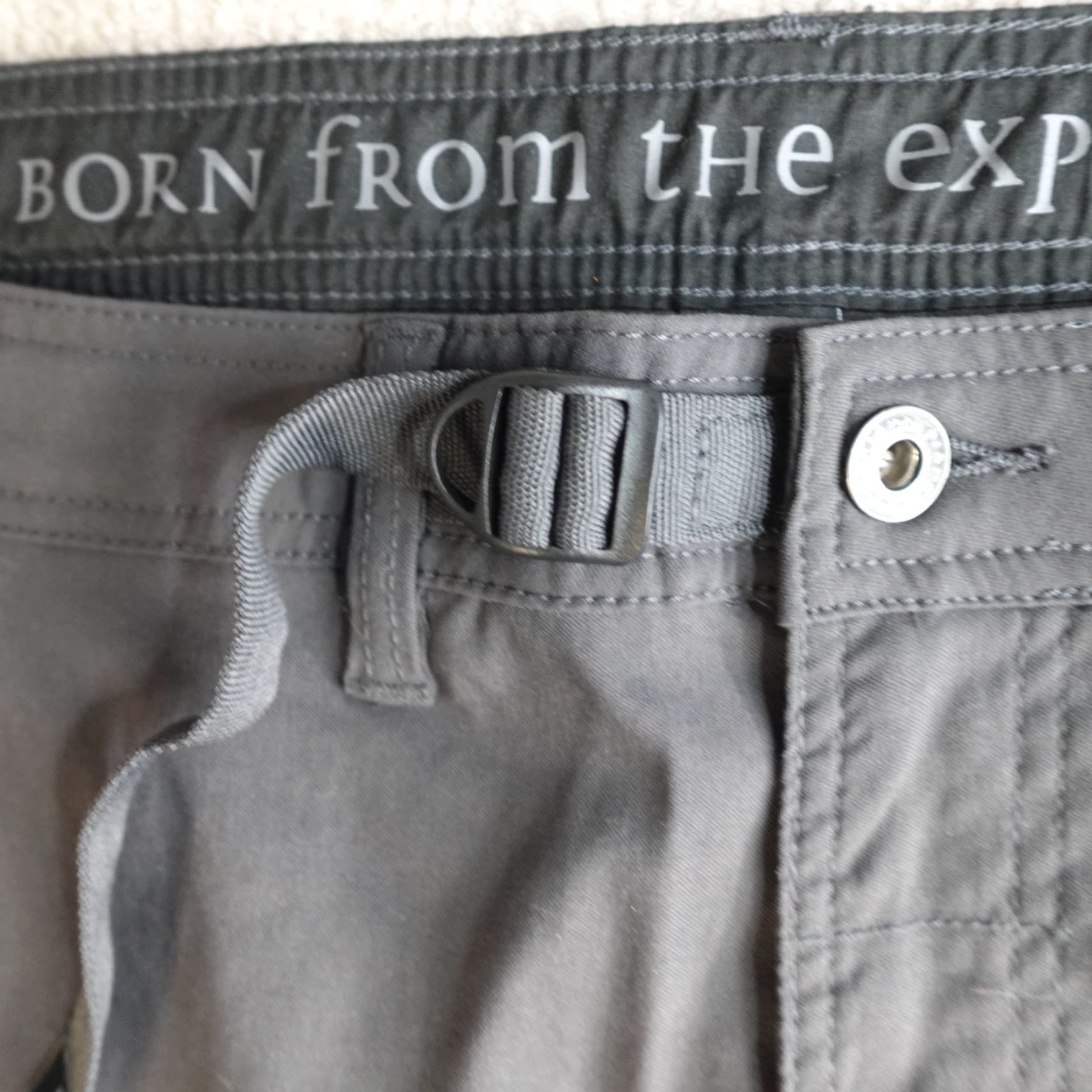 Prana prAna Zion Pants 40 x 33 Gray Cargo Belted Stretch Men Pants Size US 40 / EU 56 - 7 Thumbnail