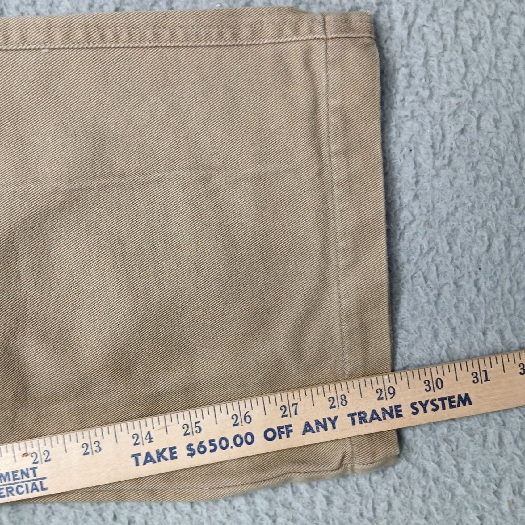 Orvis Orvis Khaki Field Pants Mens Size 34 Chino Twill Button Zip Pockets Classic Fit Casual Workwear Outdoors EUC Size US 34 / EU 50 - 7 Thumbnail