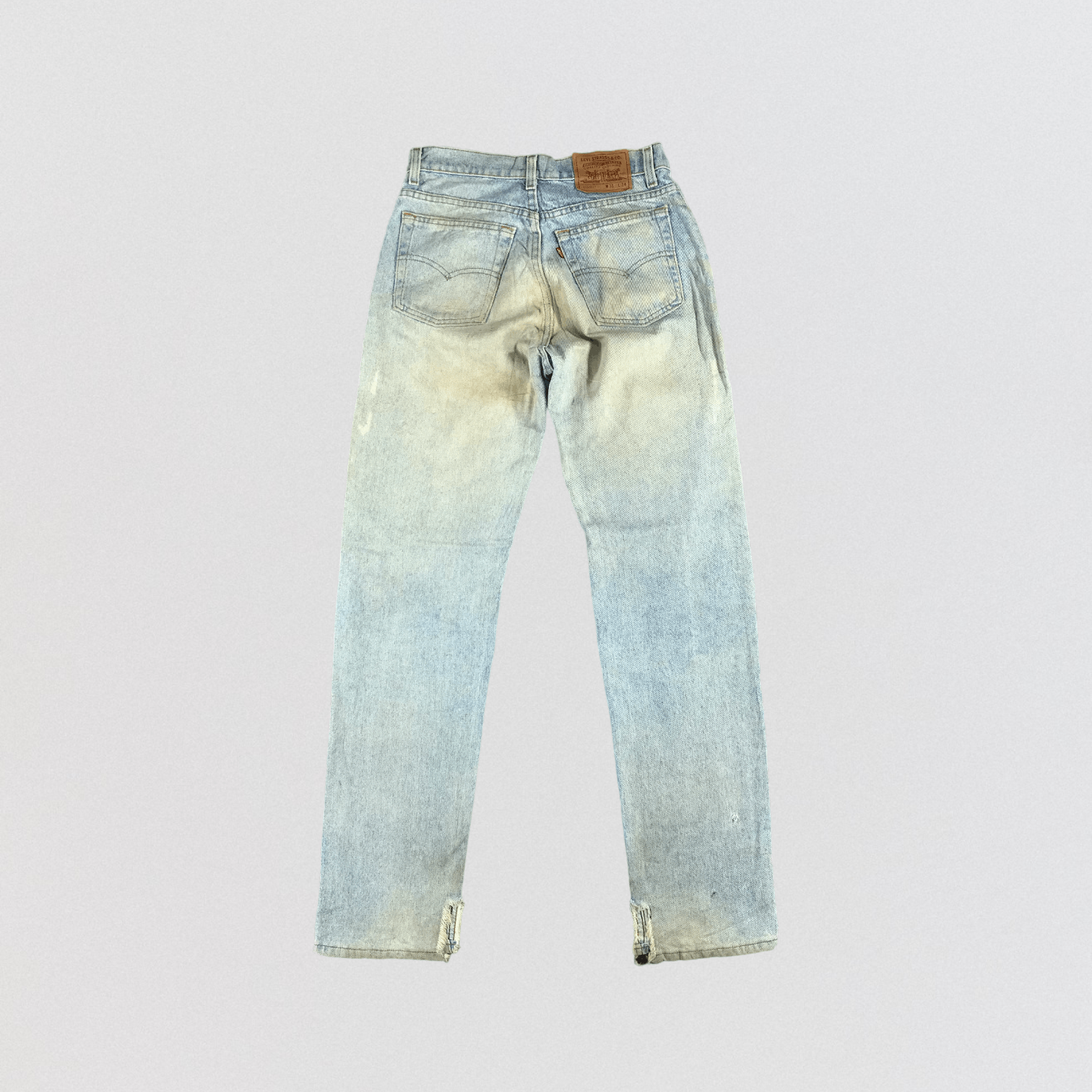 Levi's × Vintage Vintage 90s Light Wash Levis 510 Jeans-JM2220 Size US 30 / EU 46 - 2 Thumbnail