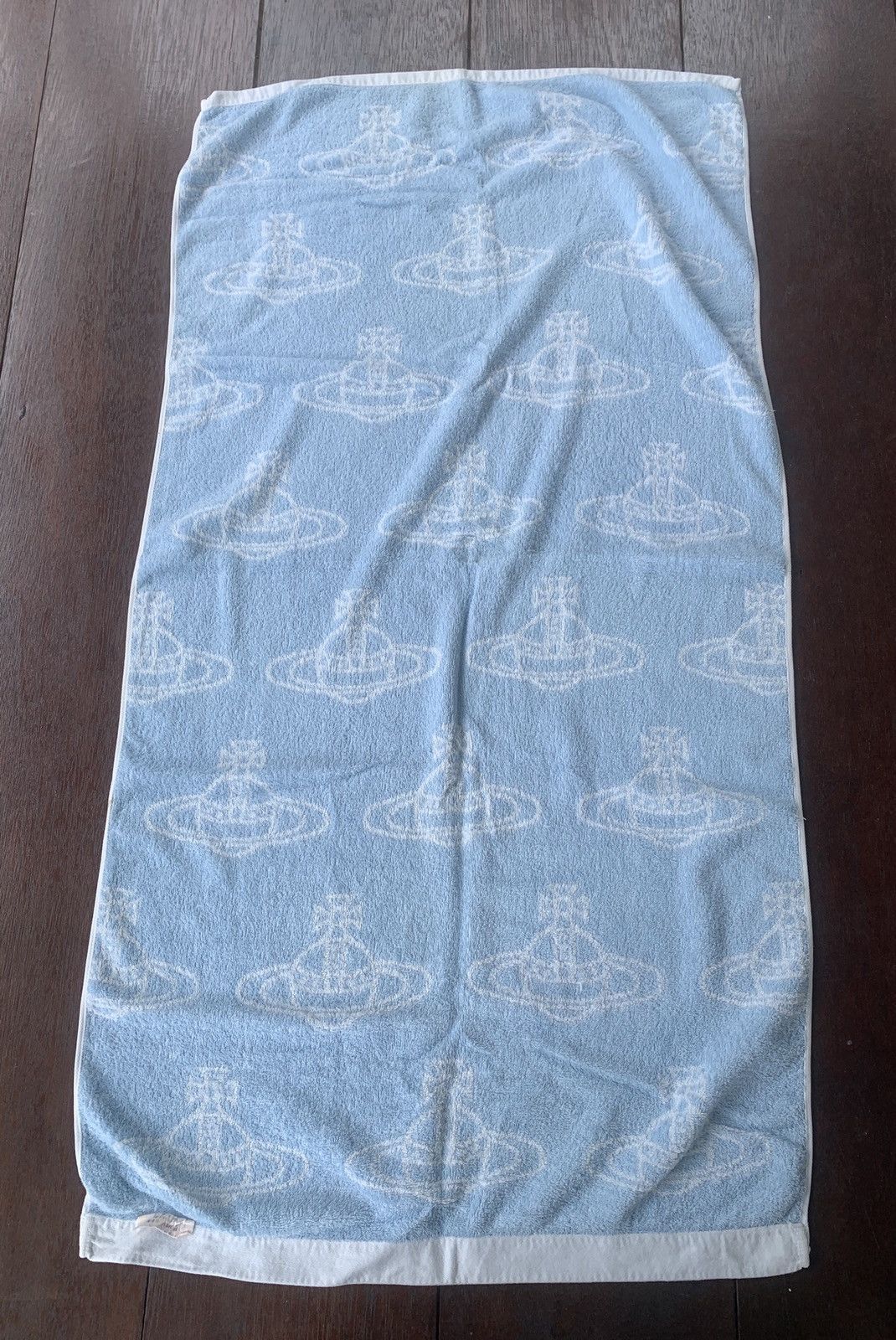 Vintage × Vivienne Westwood Vintage Vivienne Westwood printed logo bath towel Size ONE SIZE - 1 Thumbnail