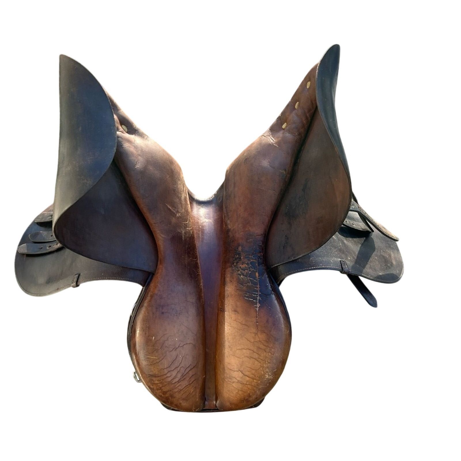 Other 16.5" Crosby Olympic Works English Hunter/Jumper Saddle 90’s Size ONE SIZE - 10 Thumbnail