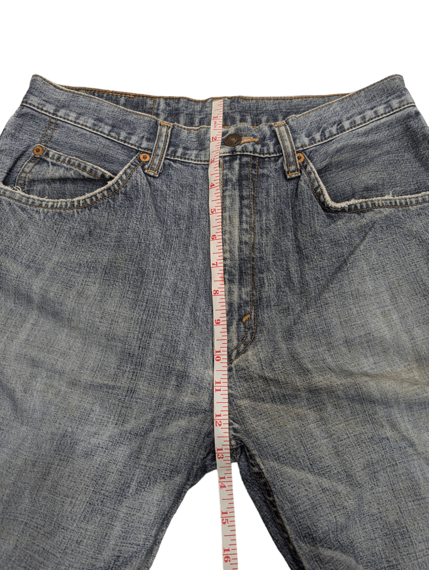 Levi's THRASHED LEVIS 534 DISTRESSED JEANS DENIM Size US 30 / EU 46 - 11 Thumbnail