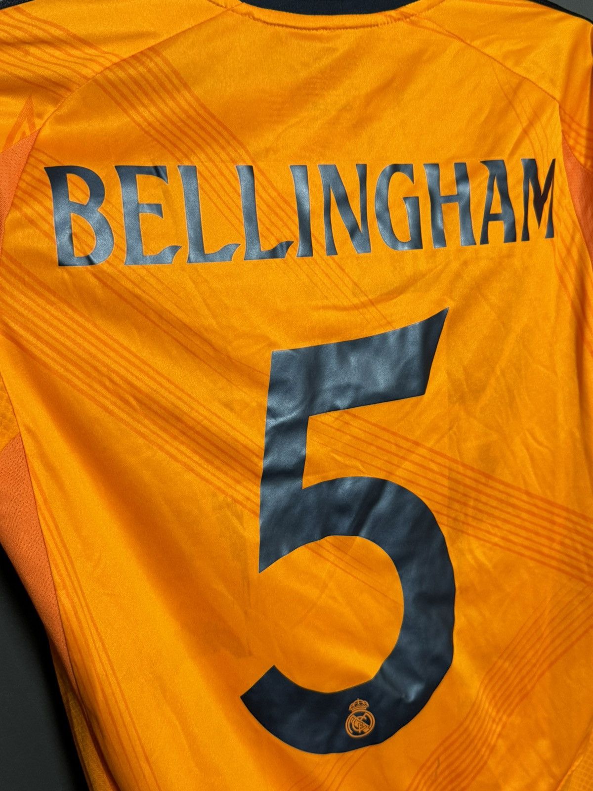 Adidas KIDS New Real Madrid 24/25 Away Bellingham Football Jersey Size US XS / EU 42 / 0 - 3 Thumbnail