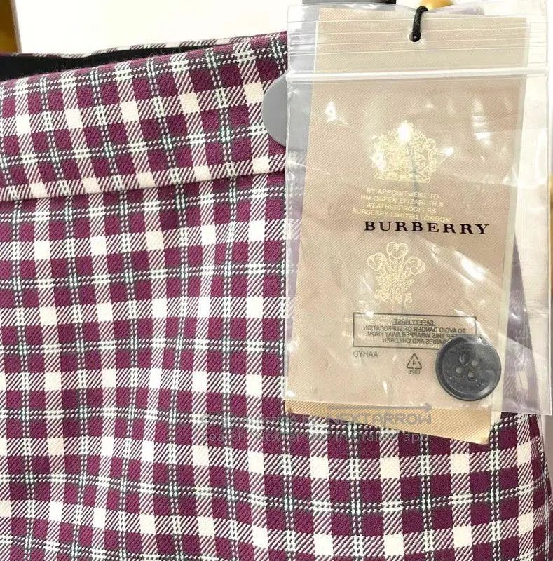 Burberry Burberry Color Block Women's Casual Pants. Size 31" - 3 Thumbnail
