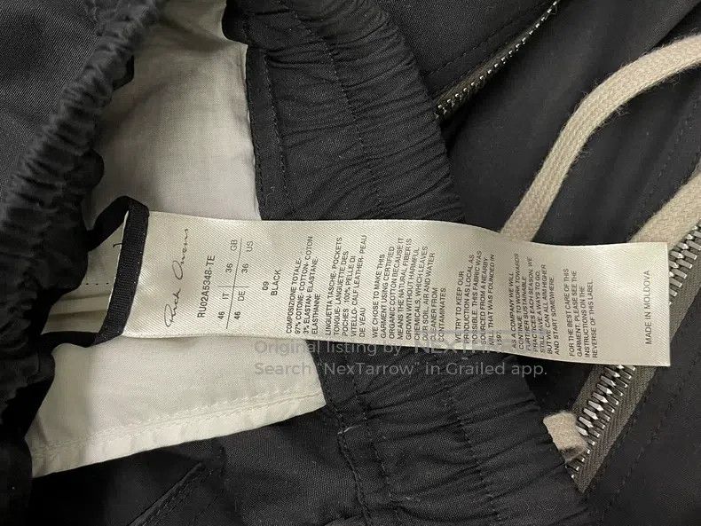 Rick Owens Rick Owens Mainline Zip Slacks Cropped Pants Size US 36 / EU 52 - 4 Thumbnail