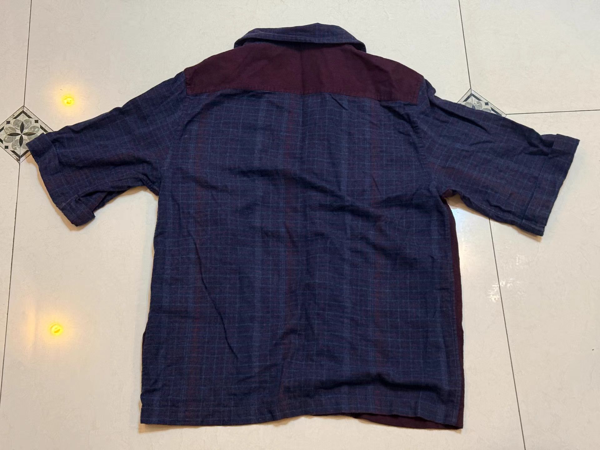 Acne Studios Acne Studios Old Money Color Block Short Sleeve K3 Size US S / EU 44-46 / 1 - 2 Thumbnail