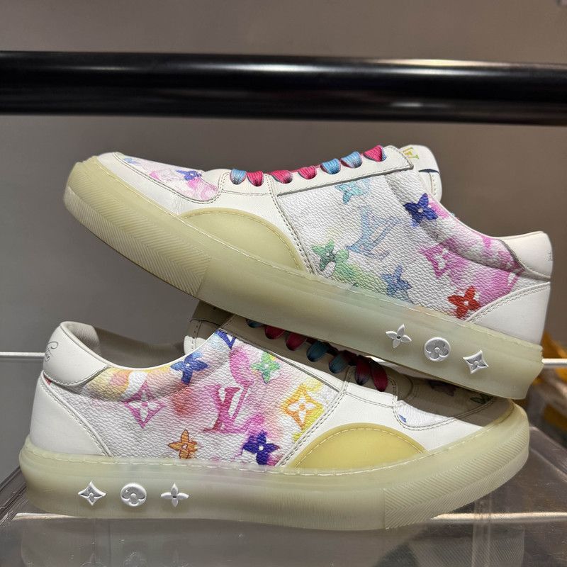 Louis Vuitton Louis Vuitton Ollie Colored Low-Top Sneakers - Size US 8 / EU 41 - 6 Thumbnail