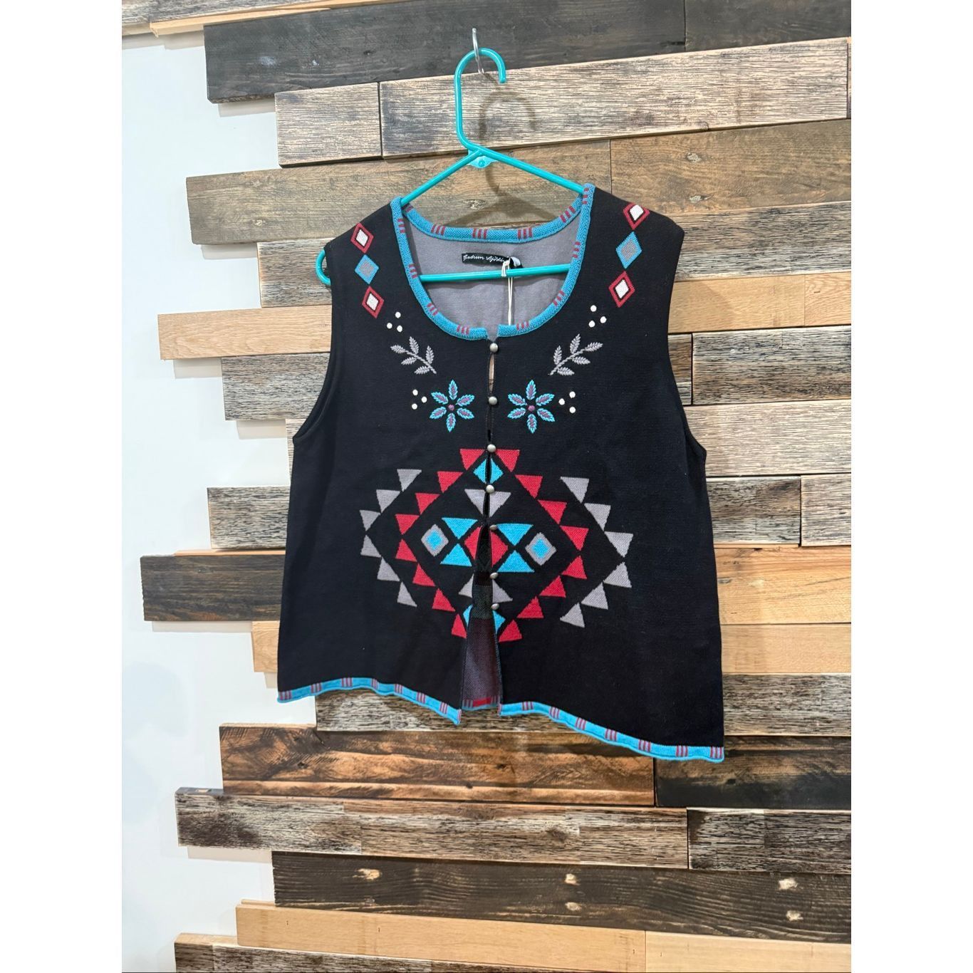 Guru Gudrun Sjoden NWT Aztec Arrow vest size Large Size L / US 10 / IT 46 - 1 Thumbnail