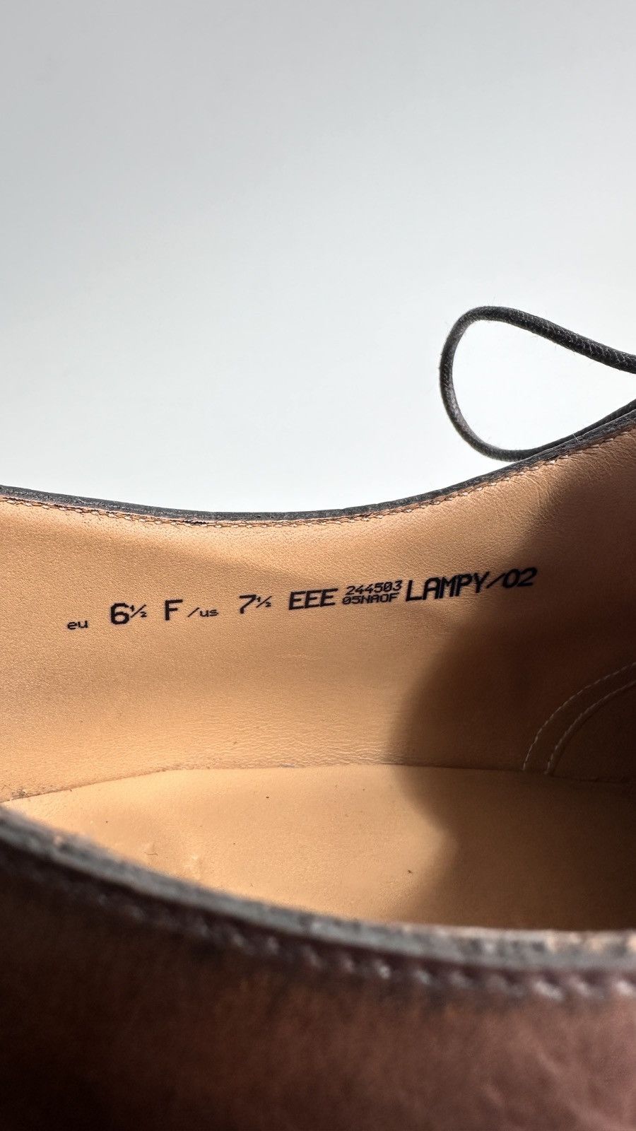 Bally Bally Switzerland Lampy Brown Leather Derby Shoes US 7.5 EEE Size US 7.5 / EU 40-41 - 14 Thumbnail