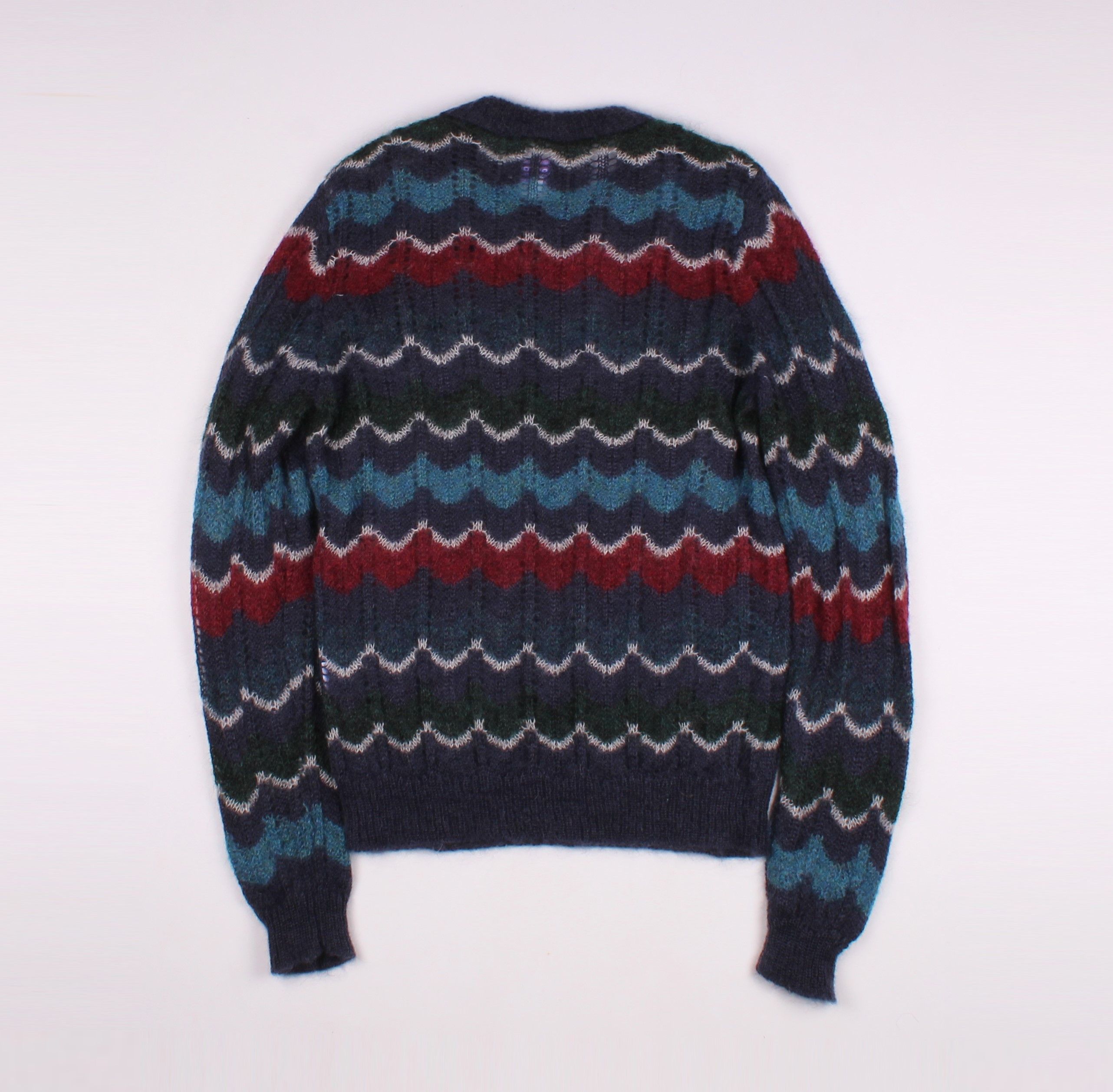Other Brora Superkid Mohair Blend Knitted Light Sweater Jumper Size M / US 6-8 / IT 42-44 - 8 Thumbnail