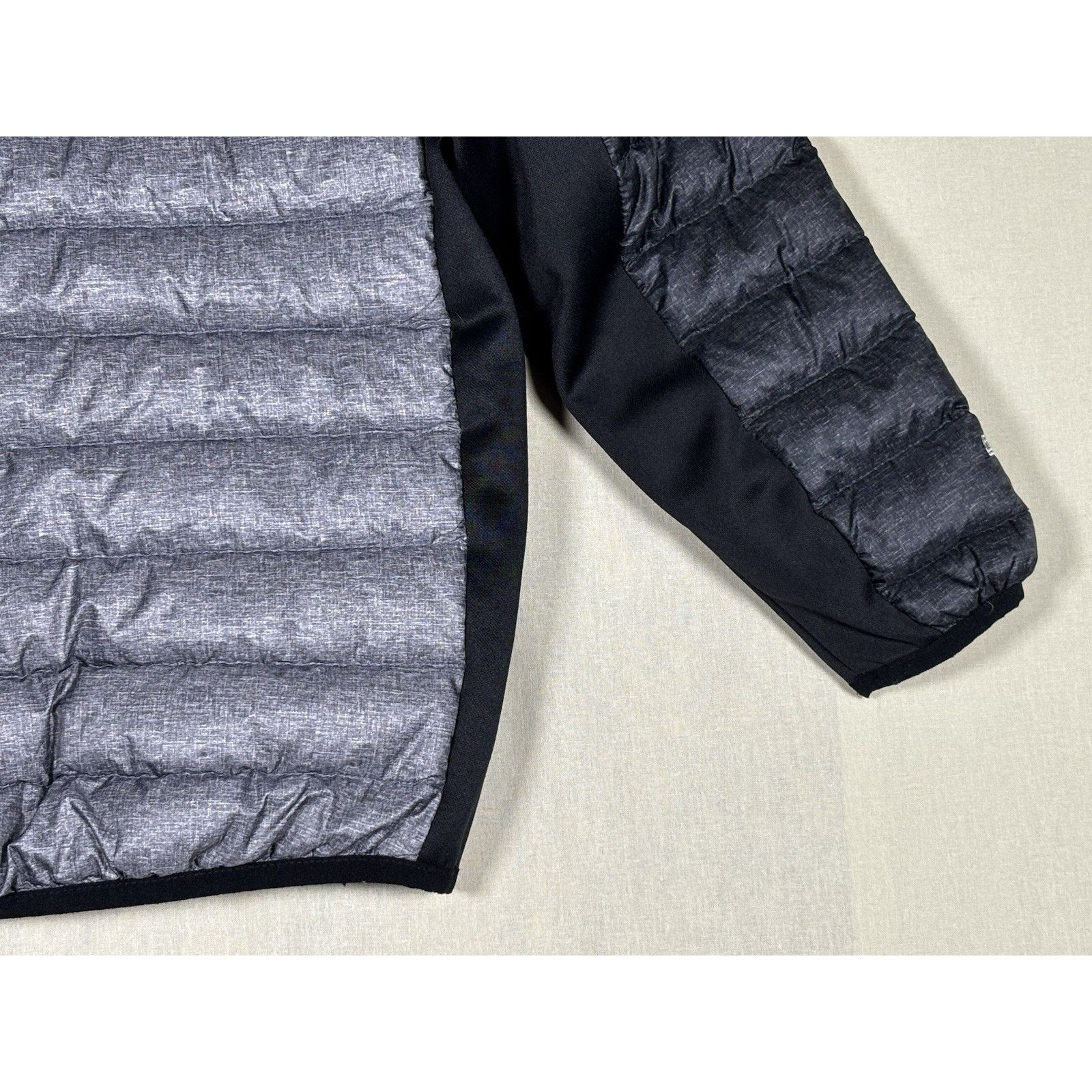 The Unbranded Brand Gerry Kids Puffer Jacket XS 5/6 Gray Black Hooded Down Size US XS / EU 42 / 0 - 21 Thumbnail
