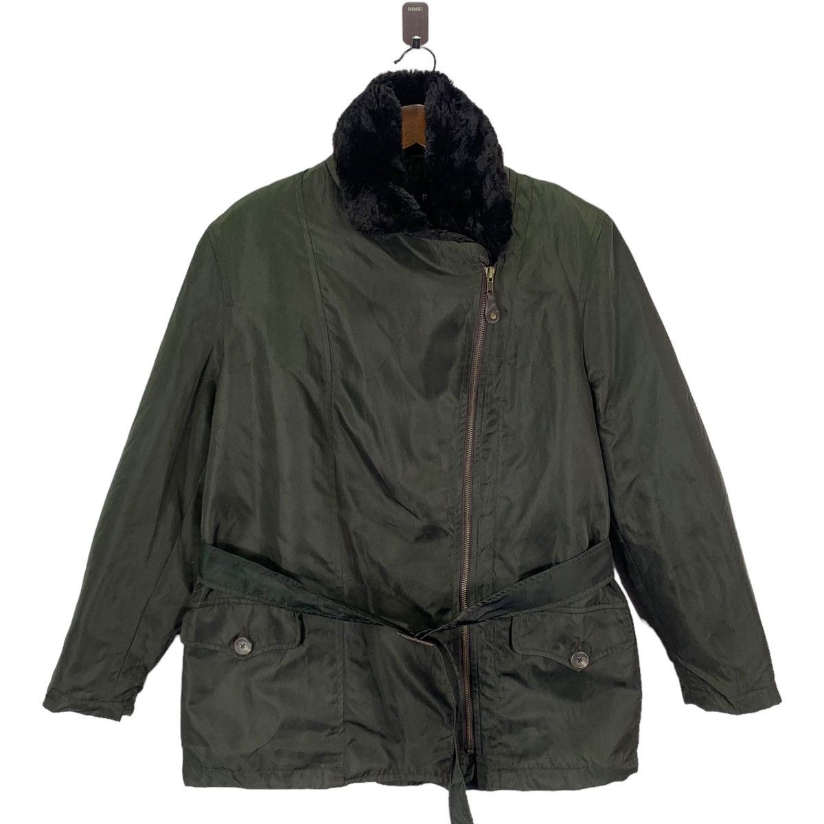 Polo Ralph Lauren × Vintage VINTAGE POLO RALPH LAUREN MINK FUR NYLON JACKET Size US S / EU 44-46 / 1 - 2 Thumbnail