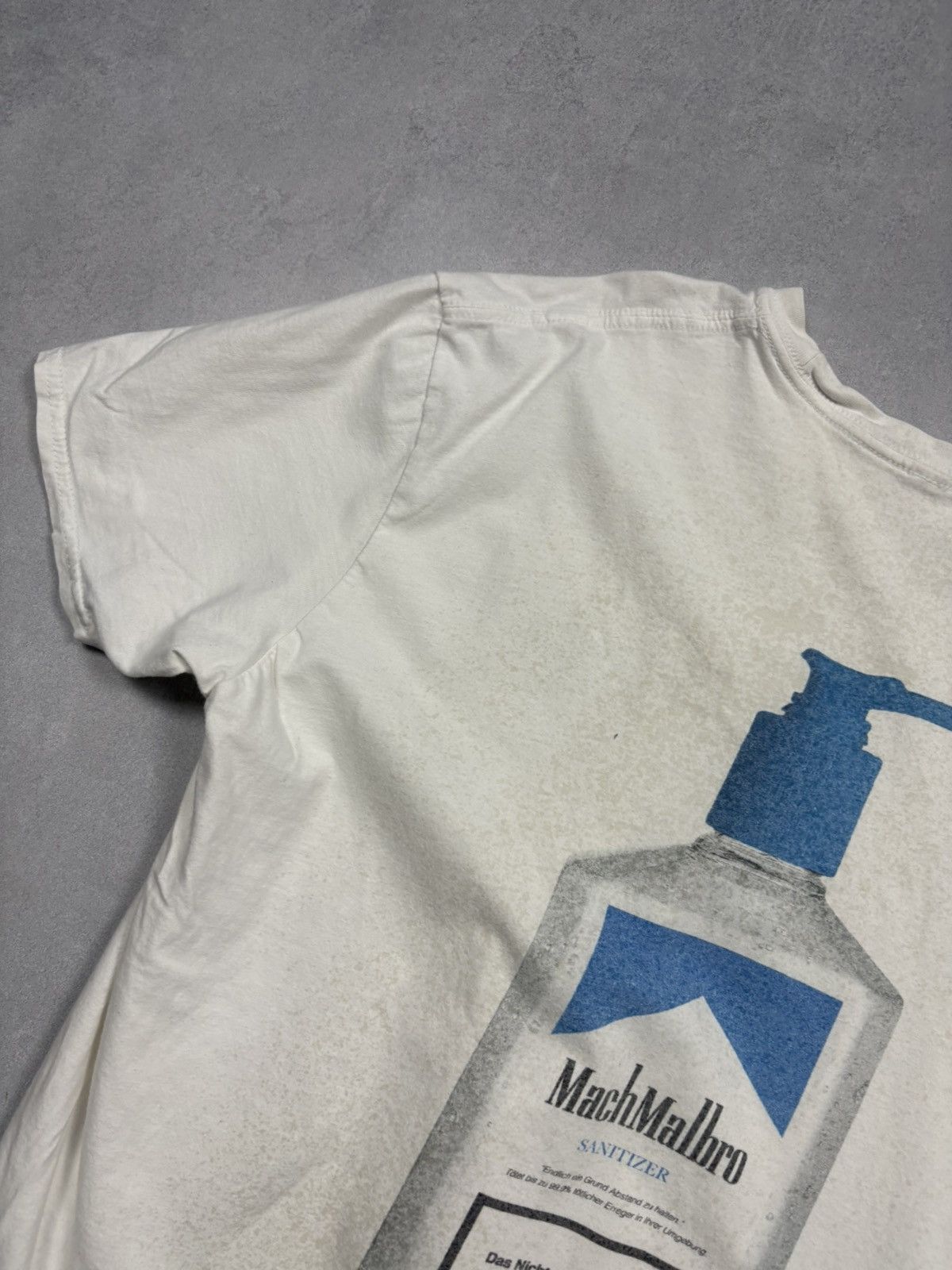 Marlboro Marlboro MachMalbro Sanitizer Graphic T-Shirt Vintage 00s XL Size US XL / EU 56 / 4 - 4 Thumbnail