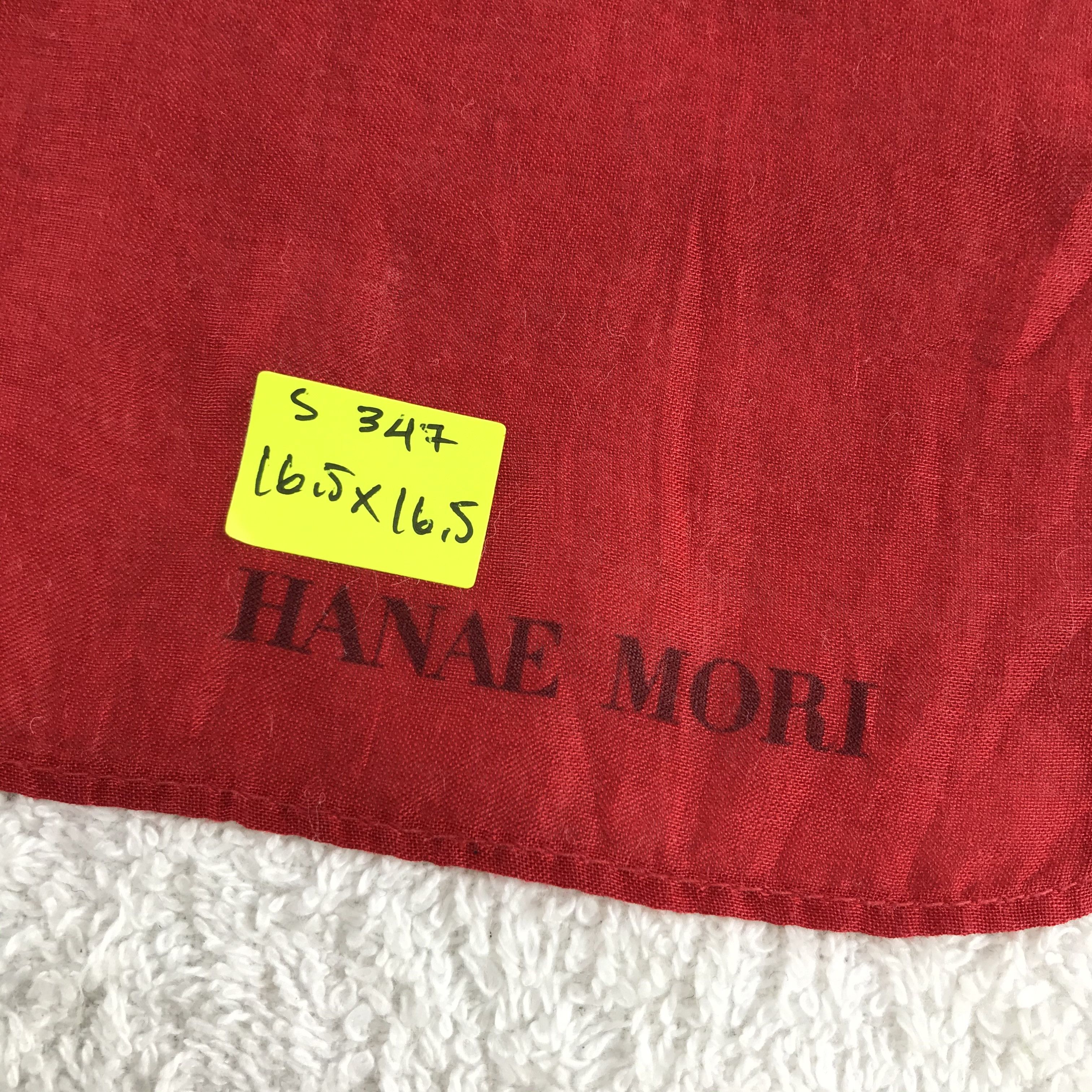 Hanae Mori × Vintage Hanae Mori Bandana / Handkerchief / Neckerchief - S347 Size ONE SIZE - 5 Thumbnail