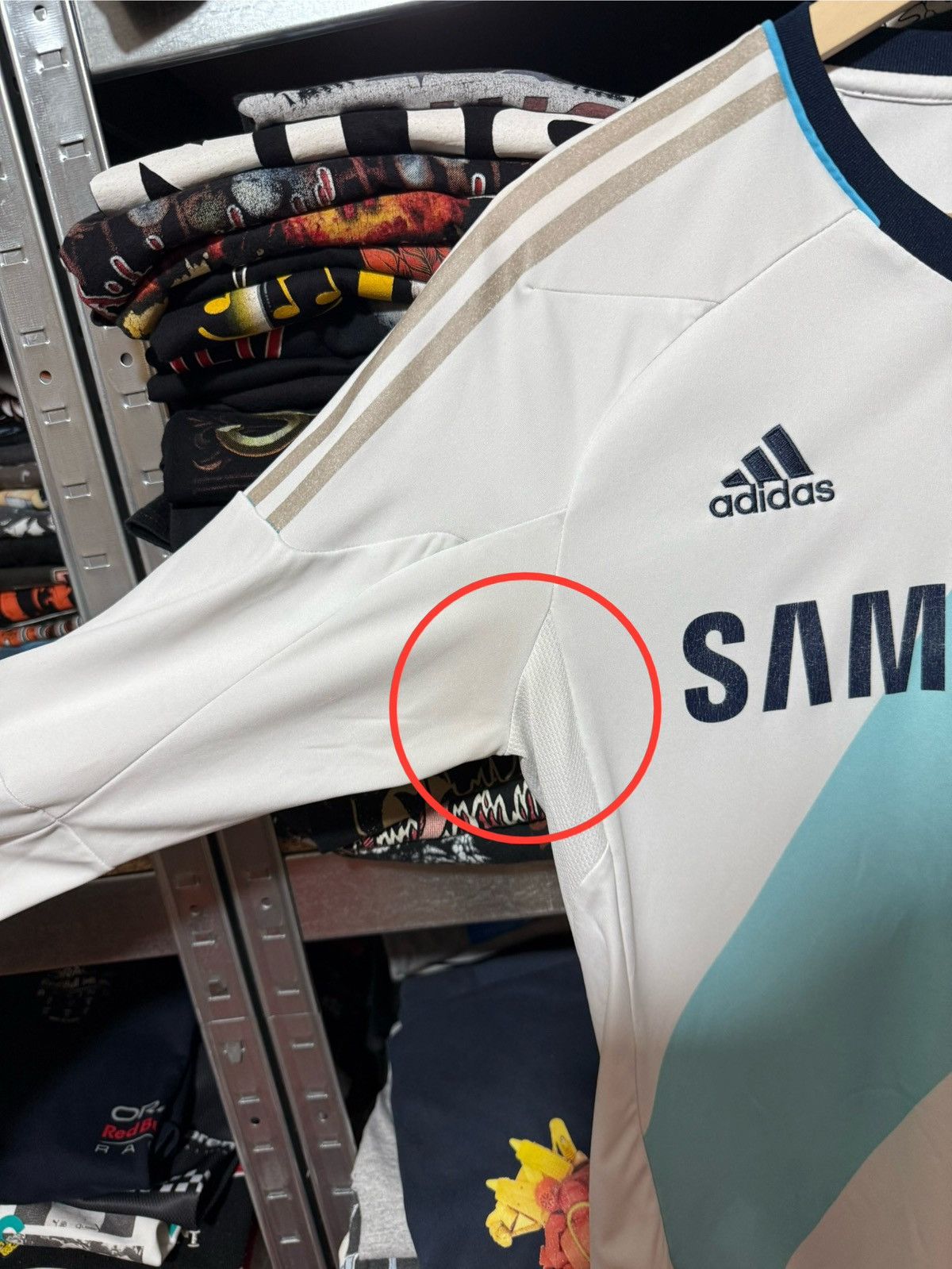 Adidas Adidas 2012 2013 FC Chelsea Away Lampard Soccer Jersey Size US S / EU 44-46 / 1 - 13 Thumbnail
