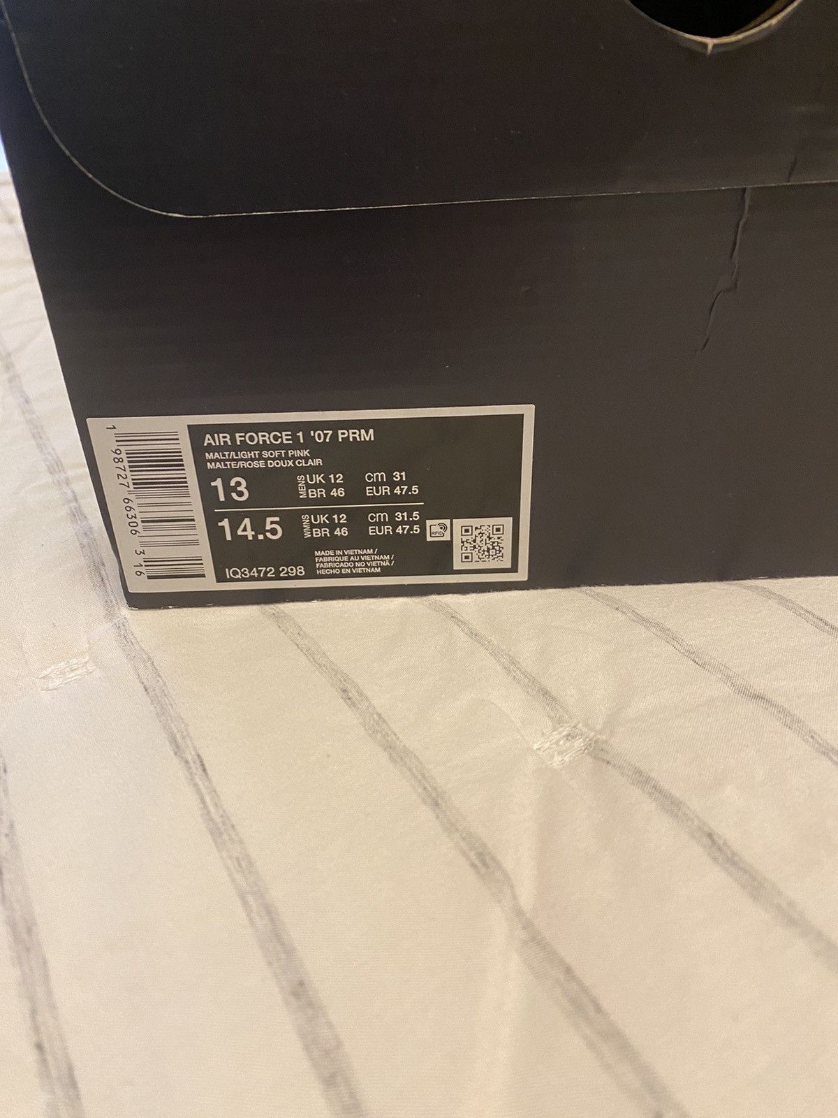 Nike Nike Air Force 1 ‘07 Premium Cherry Blossoms Sz13 Size US 13 / EU 46 - 17 Thumbnail