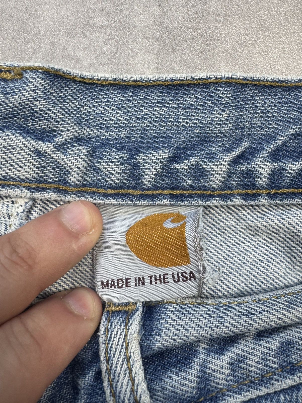 Carhartt Carhartt Vintage Jeans M in USA 32x30 Relaxed Fit Workwear Size US 32 / EU 48 - 4 Thumbnail