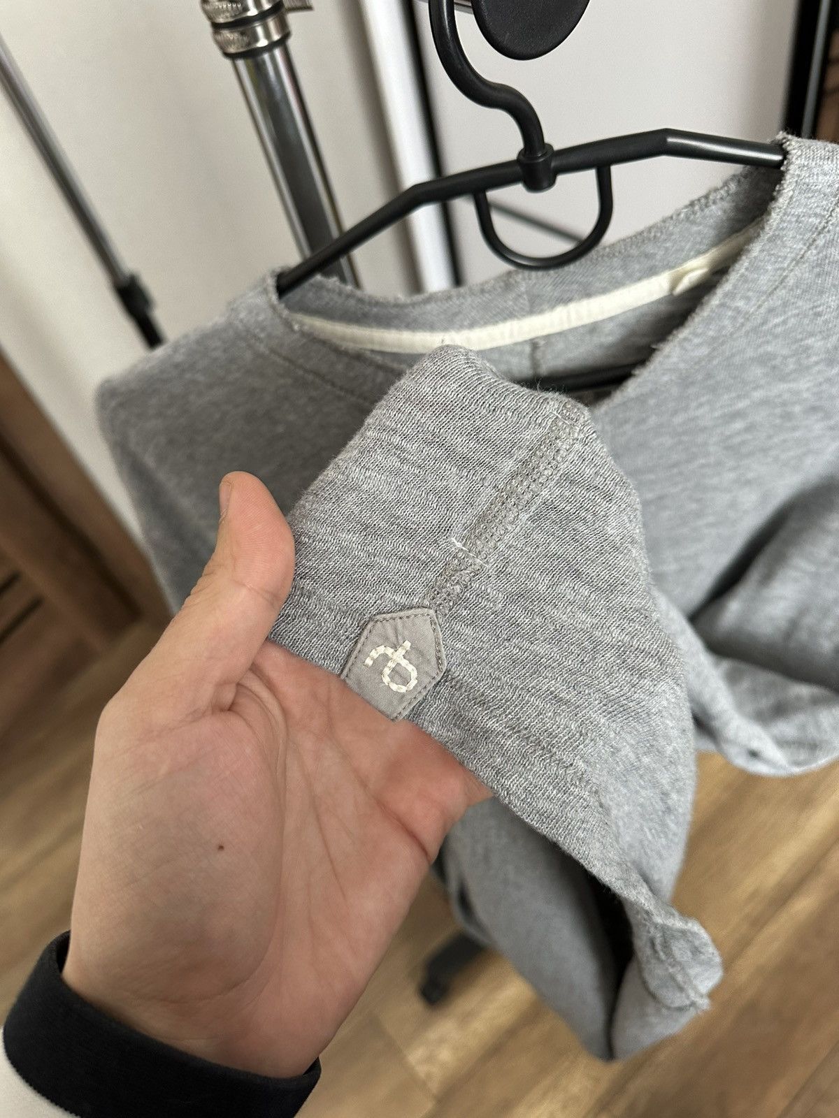 Rag & Bone Rag & Bone Heather T-Shirt Tee Size US L / EU 52-54 / 3 - 9 Thumbnail