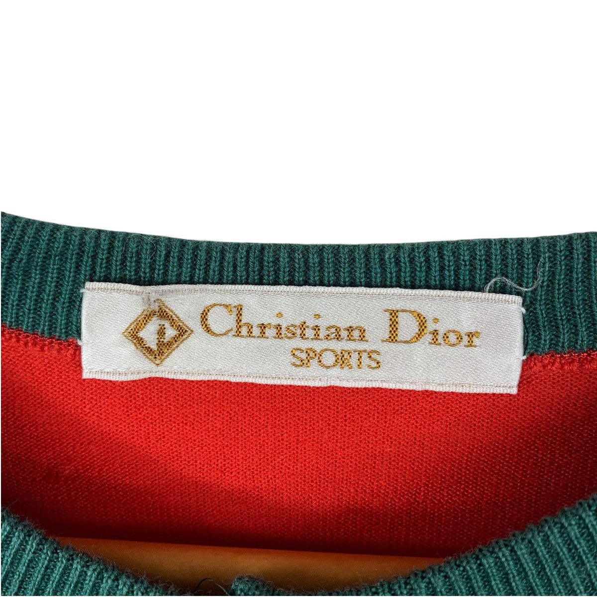 Christian Dior Monsieur × Vintage Vintage Distressed CHRISTIAN DIOR sports long sleeve tee Size S / US 4 / IT 40 - 3 Thumbnail