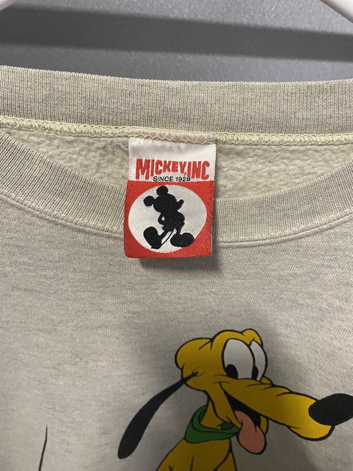 Disney 1990’s Disney Pluto Sweatshirt Size US XL / EU 56 / 4 - 2 Thumbnail