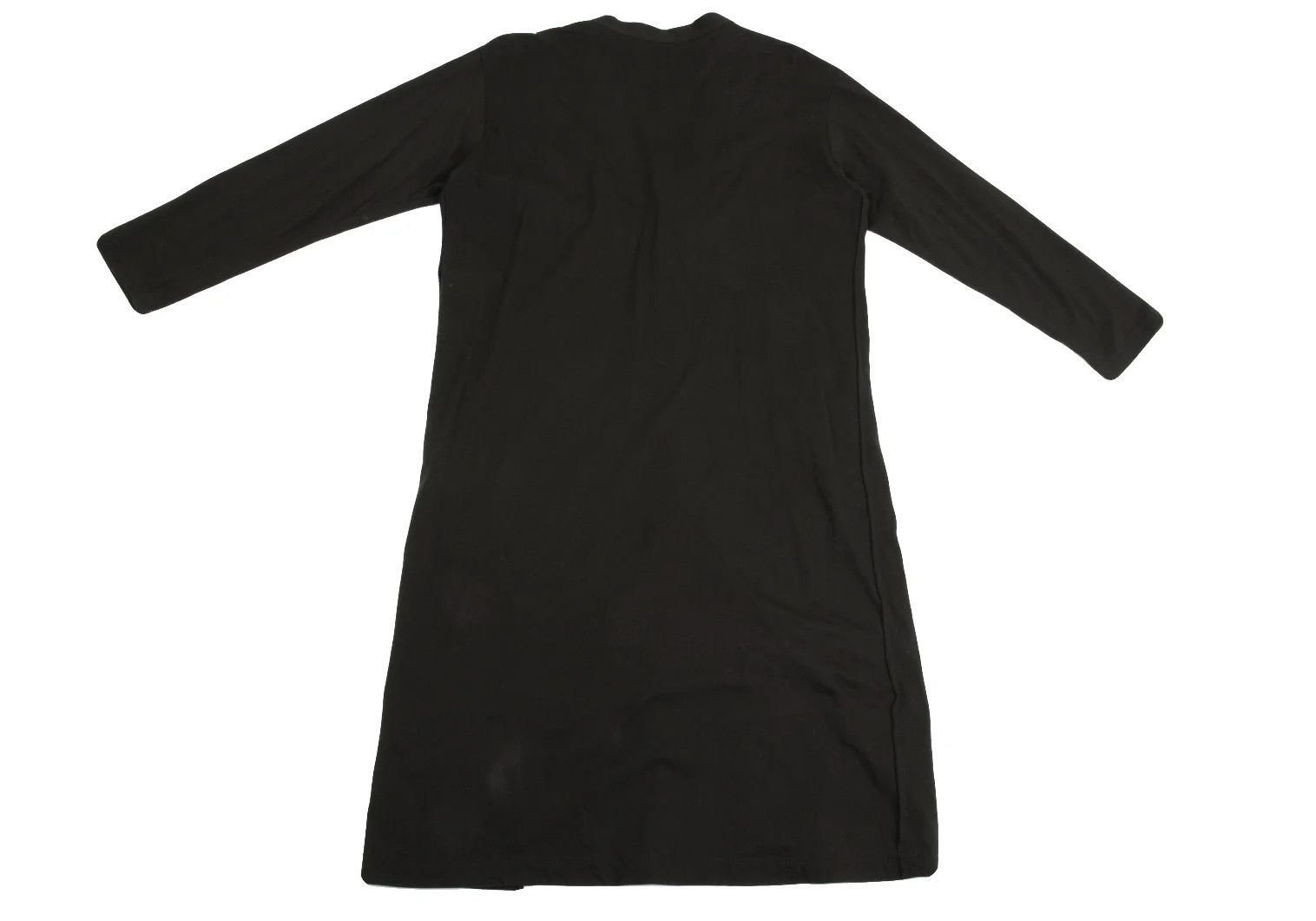 Yohji Yamamoto Cotton Panel Long Cardigan in Khaki and Black Size US M / EU 48-50 / 2 - 12 Thumbnail