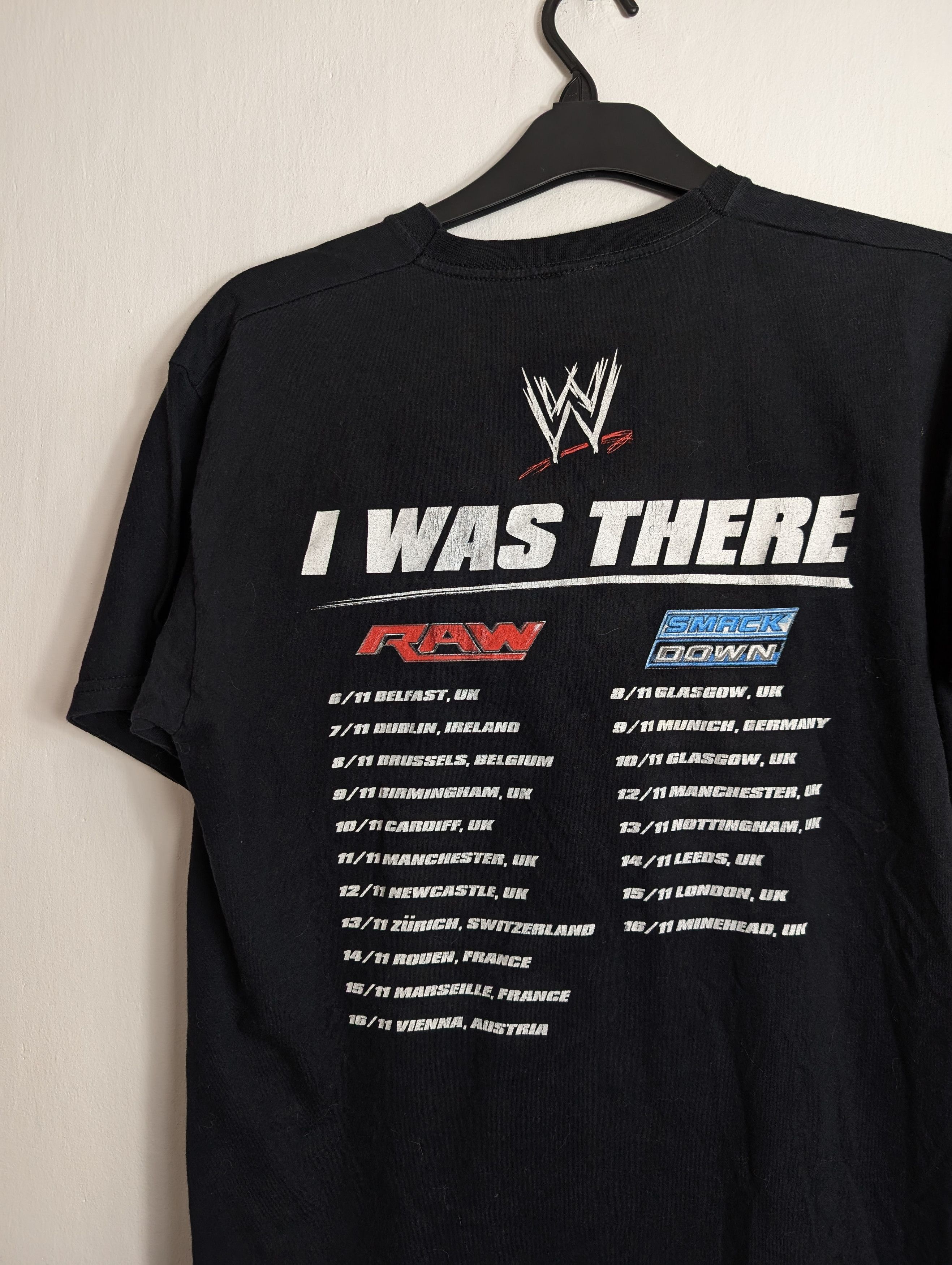 WWE WWE Live Tour 2013 I Was There T-shirt Retro Streetwear Y2K Size US L / EU 52-54 / 3 - 6 Thumbnail