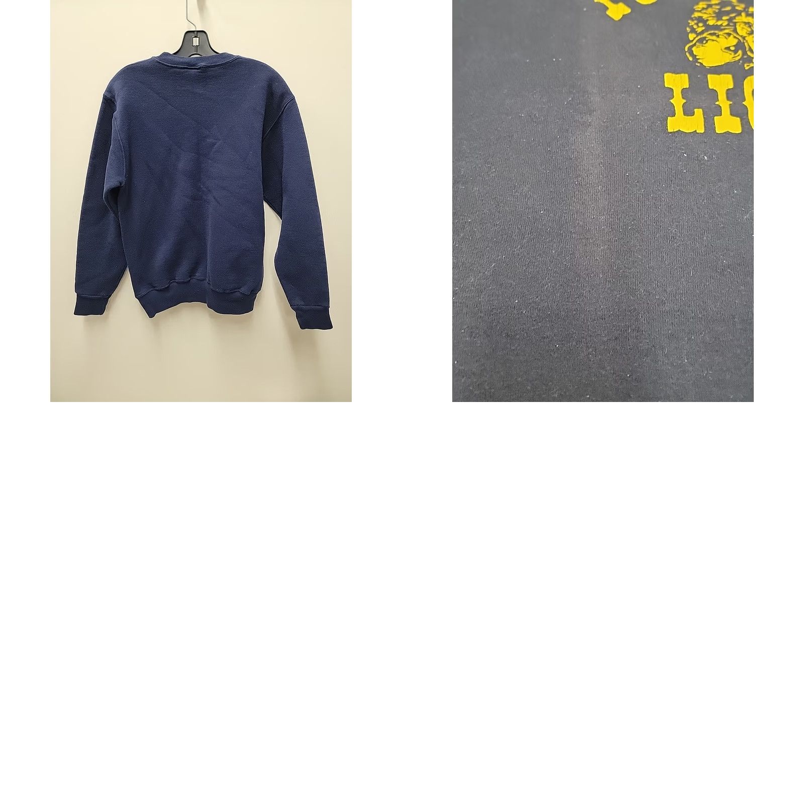 Russell Athletic VINTAGE Russell Athletic Sweatshirt Mens Medium Blue Pullover Crew Neck 90s Grunge Logo Size US M / EU 48-50 / 2 - 8 Thumbnail