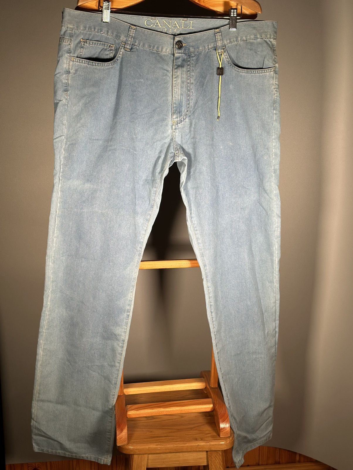 Canali Canali jeans 60 size Size US 40 / EU 56 - 4 Thumbnail