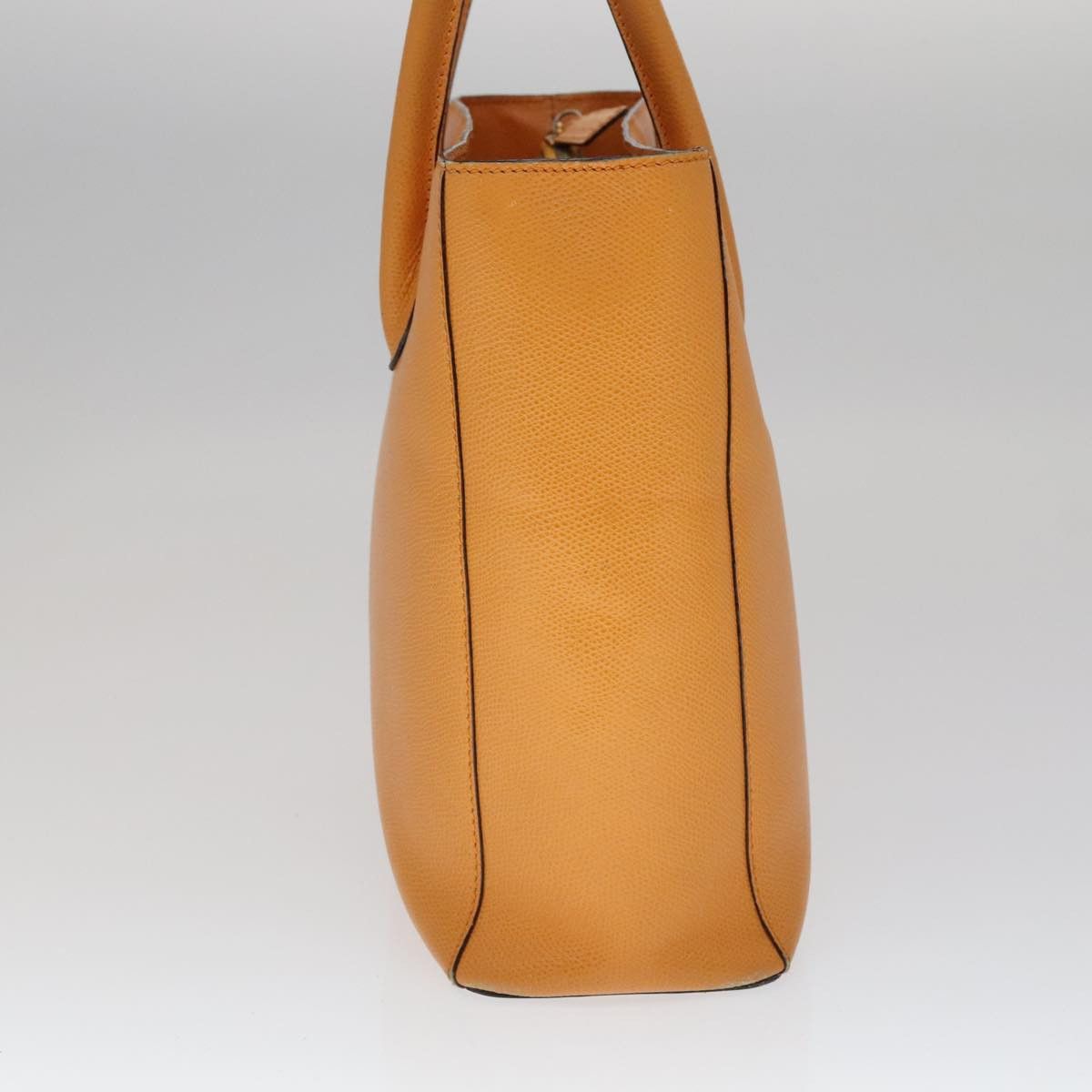 Celine CELINE Tote Bag Leather Orange Size ONE SIZE - 4 Thumbnail