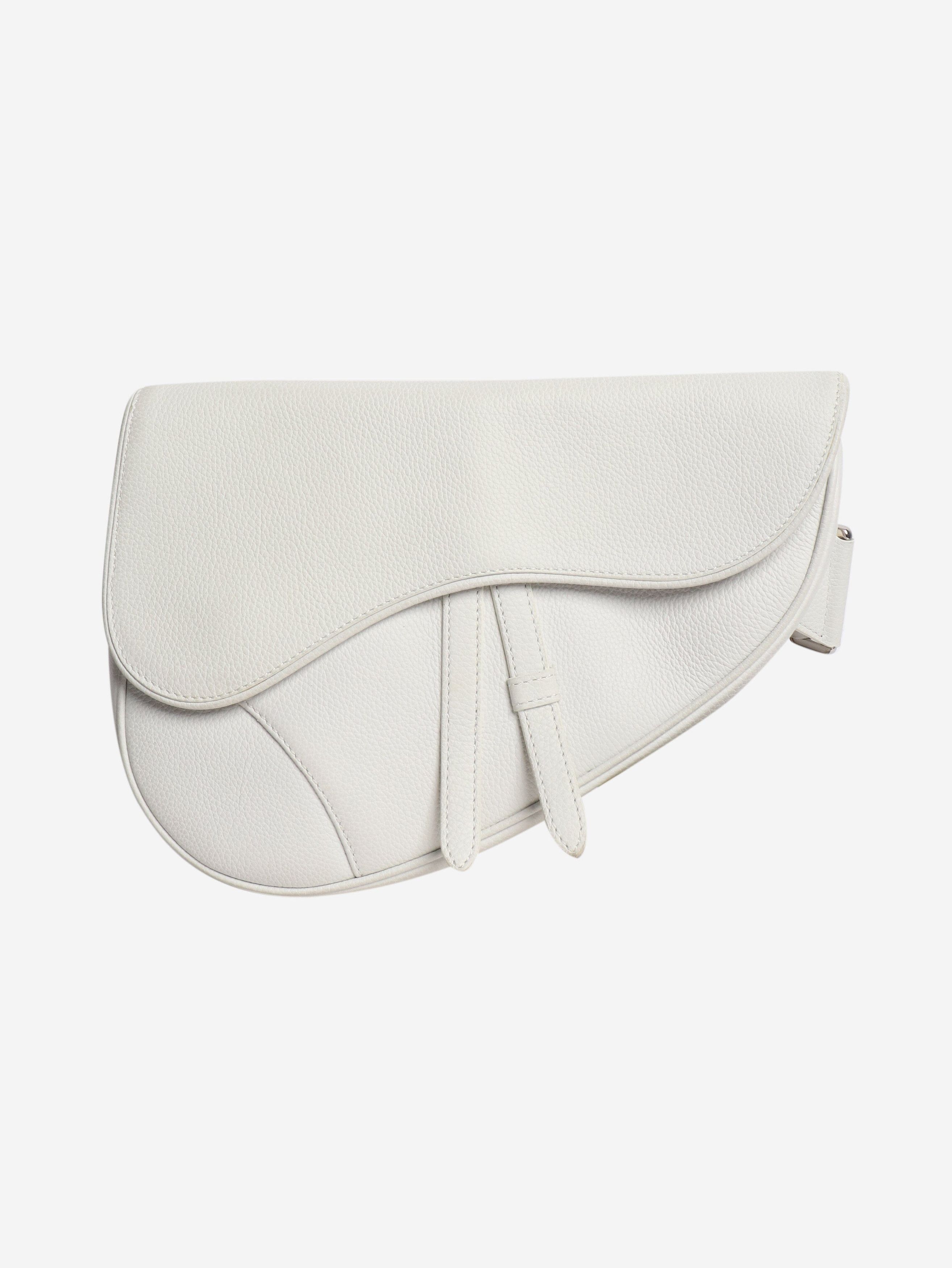 Dior White 2019 Saddle crossbody bag Size ONE SIZE - 1 Thumbnail