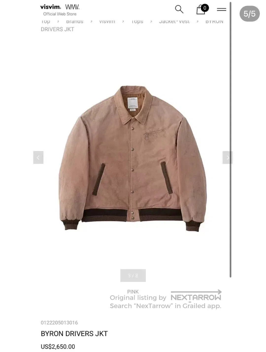Visvim VISVIM 22AW BYRON DRIVERS JKT. Size US L / EU 52-54 / 3 - 8 Thumbnail