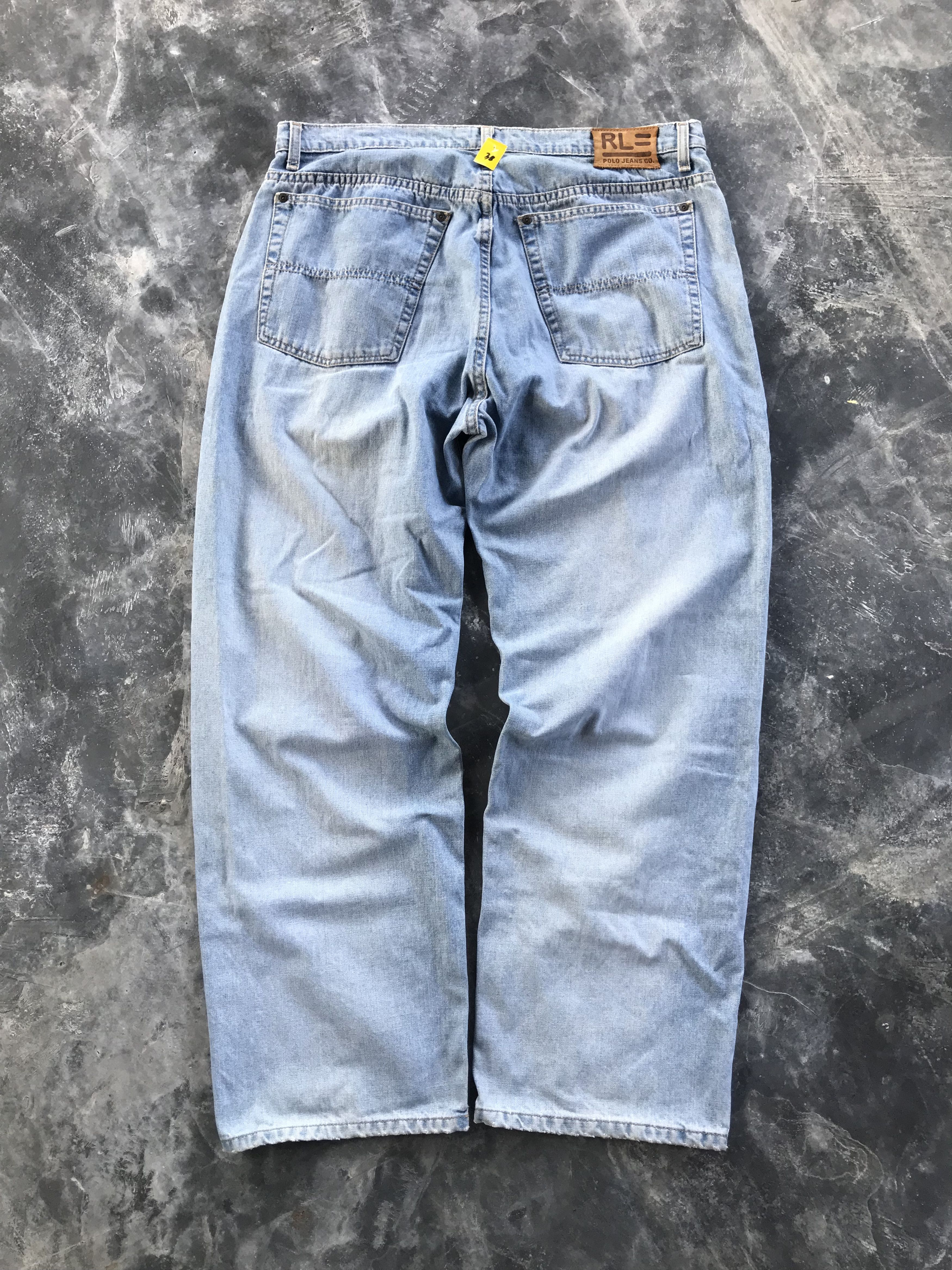 Polo Ralph Lauren Polo Jeans Co. by Ralph Lauren Vintage Denim Jeans Size US 38 / EU 54 - 9 Thumbnail
