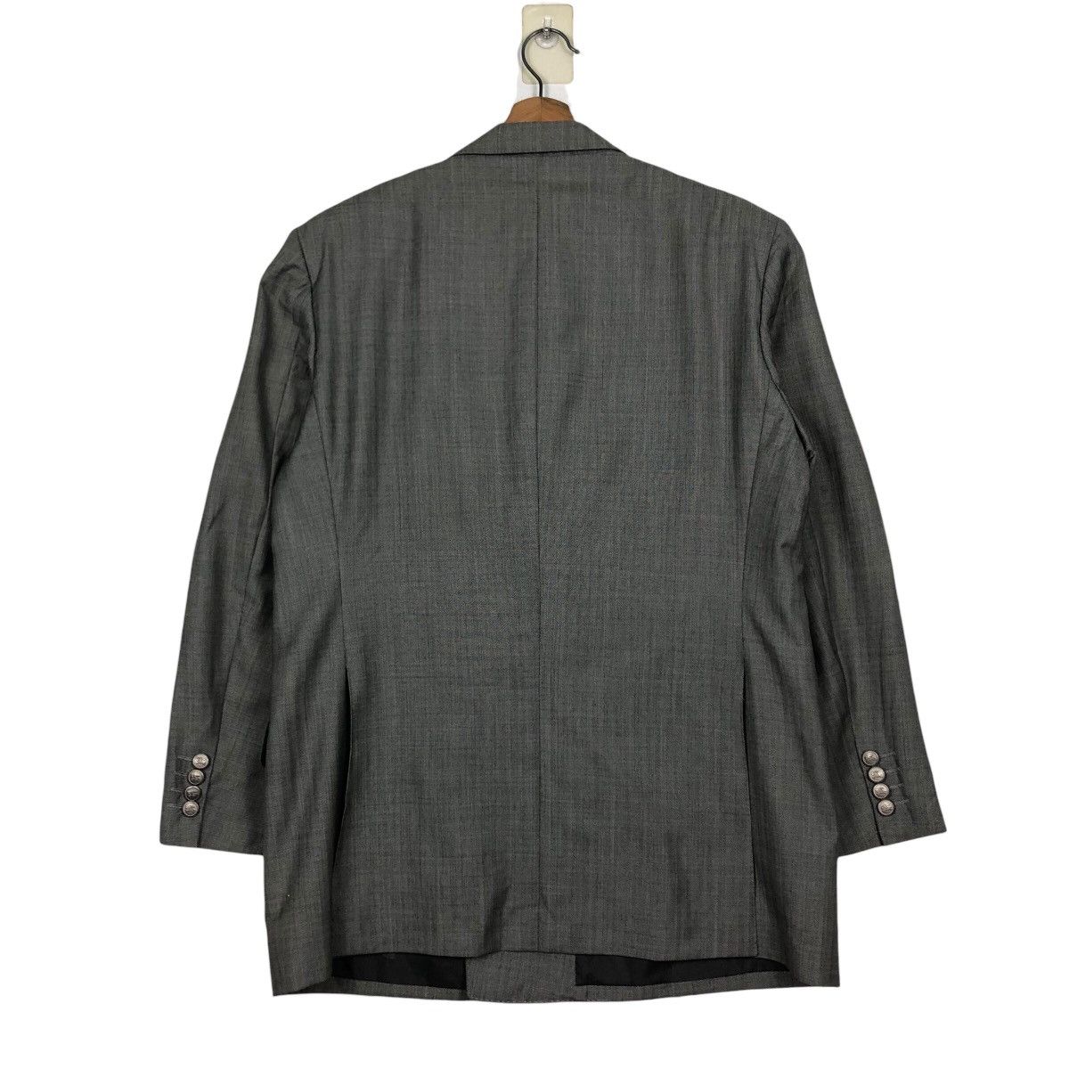 Burberry 📌Rich Grey Vintage Double Breast Chore Jacket Burberry Size US M / EU 48-50 / 2 - 9 Thumbnail