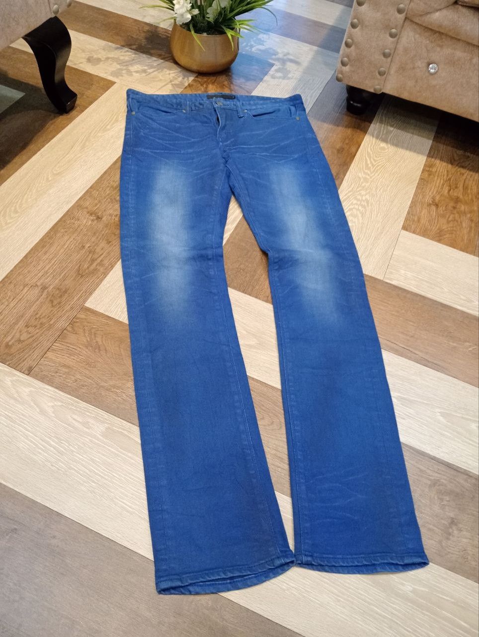 GOSTAR DE FUGA JAPANESE FUGA BLUE WASHED JEANS Size US 34 / EU 50 - 3 Thumbnail