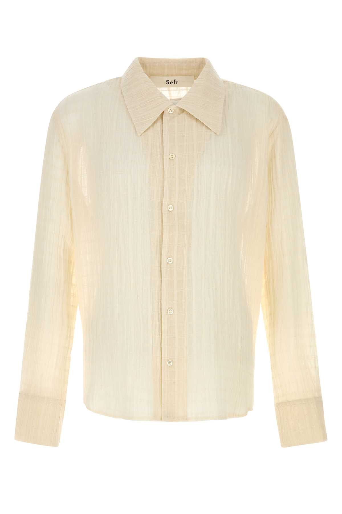 Cream Cotton Ignacio Shirt