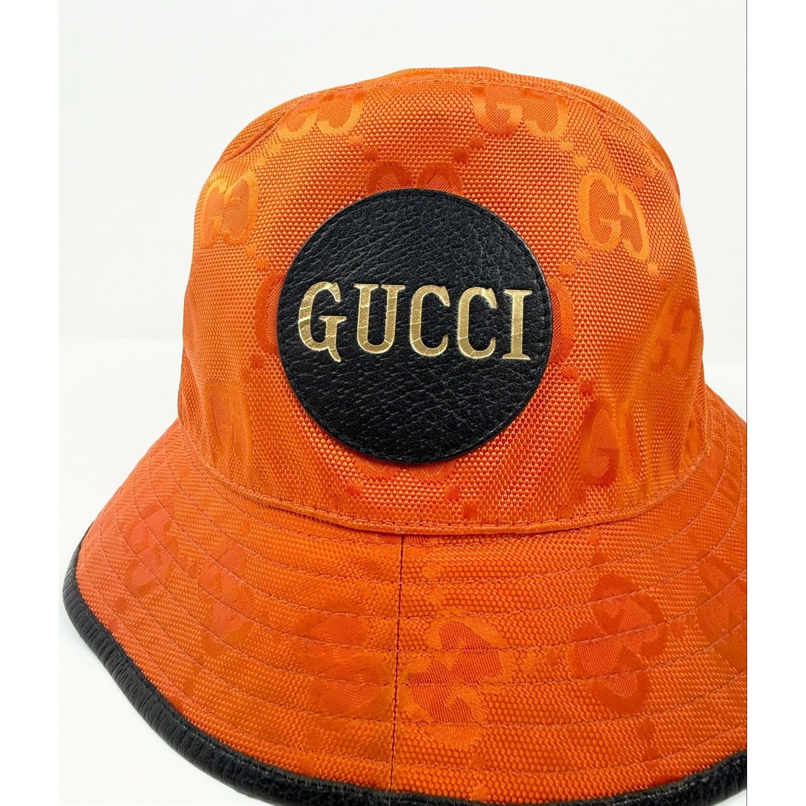 Gucci Gucci Off The Grid Orange Bucket Hat Size ONE SIZE - 2 Thumbnail