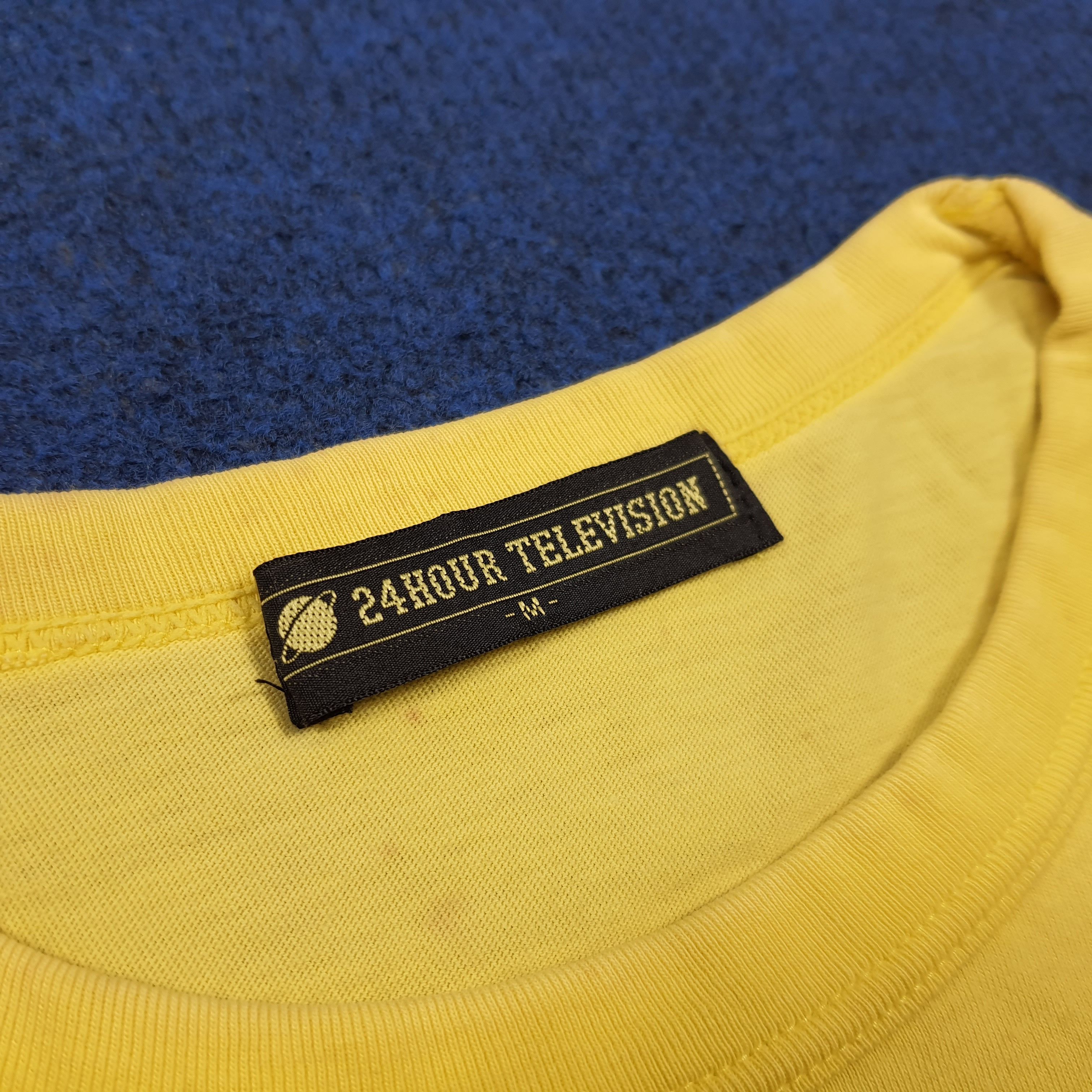 Japanese Brand Vintage BAPE x 24 Hour Television Charity Tee C285N40 Size US S / EU 44-46 / 1 - 4 Thumbnail