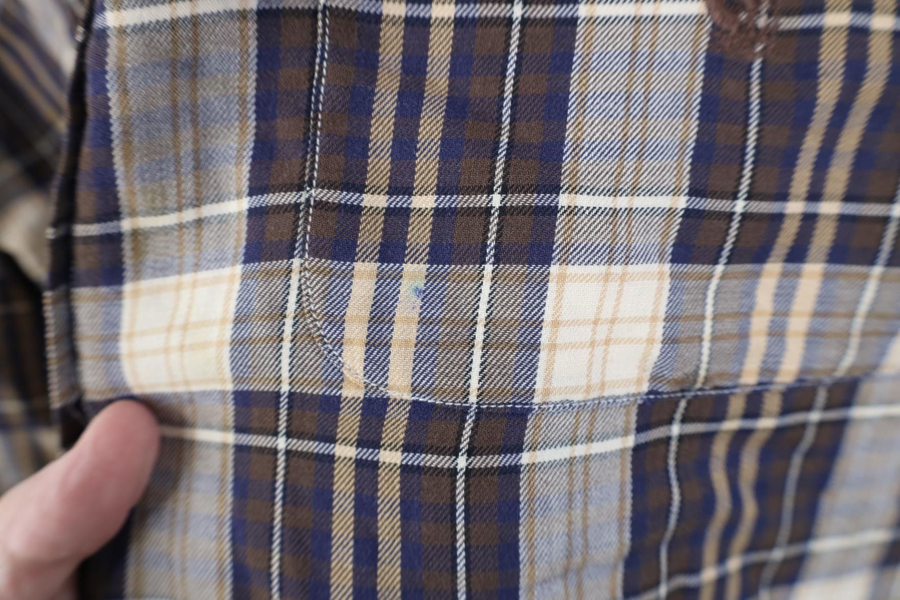 Nautica Vintage 90s Nautica Flannel Collared Button Down Shirt Plaid Size US L / EU 52-54 / 3 - 5 Thumbnail