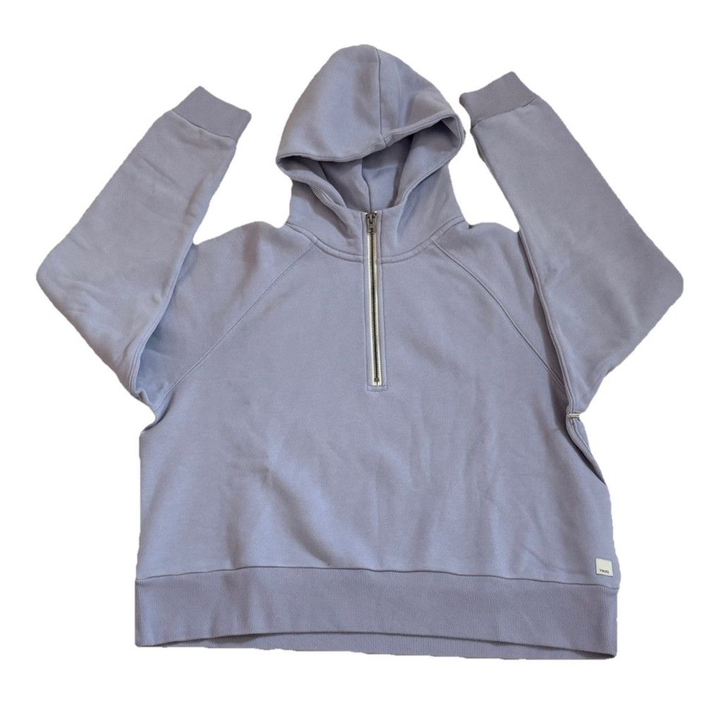 Vuori VUORI RESTORE HALF ZIP HOODIE LAVENDER MIST COLOR SIZE XL Size XL / US 12-14 / IT 48-50 - 1 Thumbnail