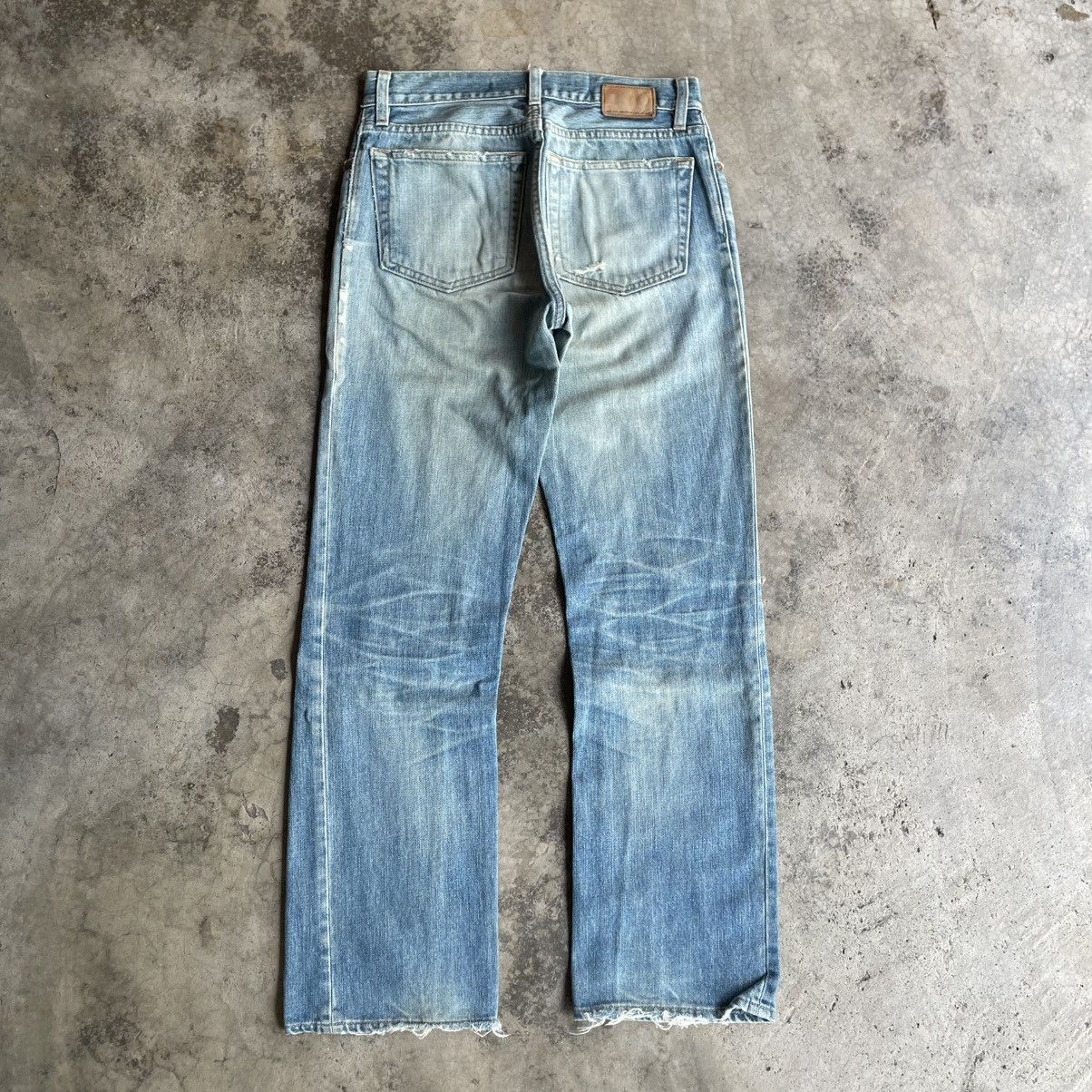 Gap 🔥Vintage Gap Stoned Washed Ripped Distress Denim Jeans Size US 29 - 4 Thumbnail