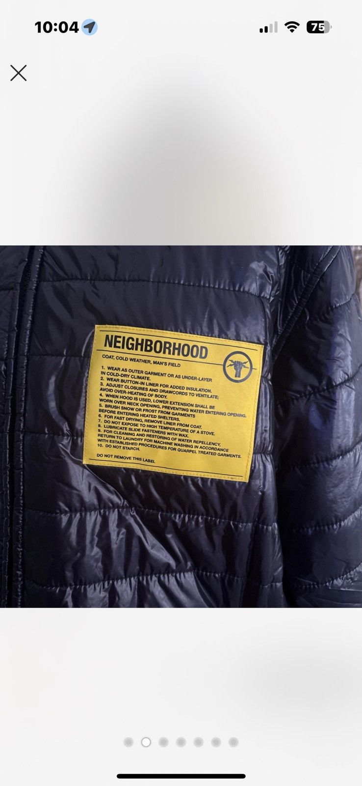 Neighborhood NEIGHBORHOOD Technical Down Jacket Japan, Fall/Winter 2021 Size US XL / EU 56 / 4 - 3 Thumbnail