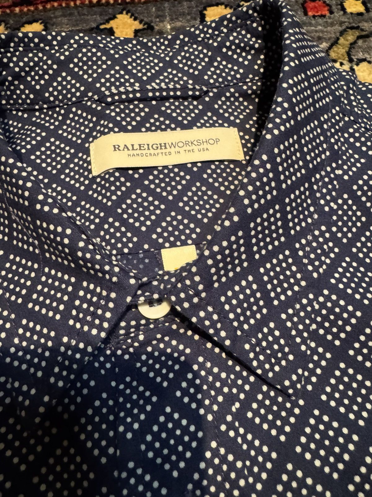 Raleigh Denim Raleigh Denim Diamonds of Dots Button Up (L) Size US L / EU 52-54 / 3 - 3 Thumbnail