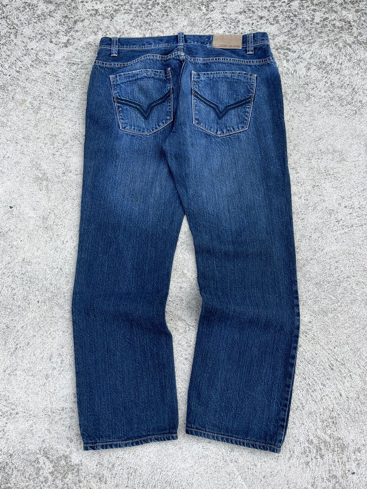 DKNY × JNCO × Vintage Vintage Y2K DKNY Soho Relaxed Baggy Jeans Size US 34 / EU 50 - 9 Thumbnail