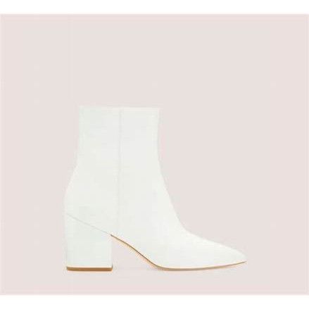 Stuart Weitzman Stuart Weitzman Avenue 75 Block White Heels NWB - Size 7B (3 Size US 7 / IT 37 - 1 Thumbnail
