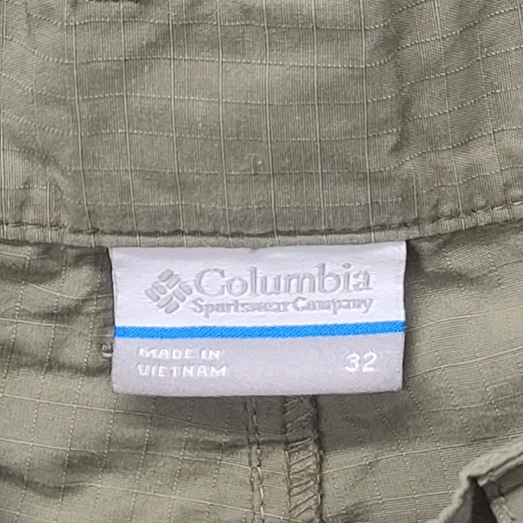 Vintage Columbia PFG Shorts Mens 32 Bahama II Regular Cargo Fishing Hiking Outdoors Green Cotton Nylon Polyester Canvas UlV 10in Inseam Size US 32 / EU 48 - 2 Thumbnail
